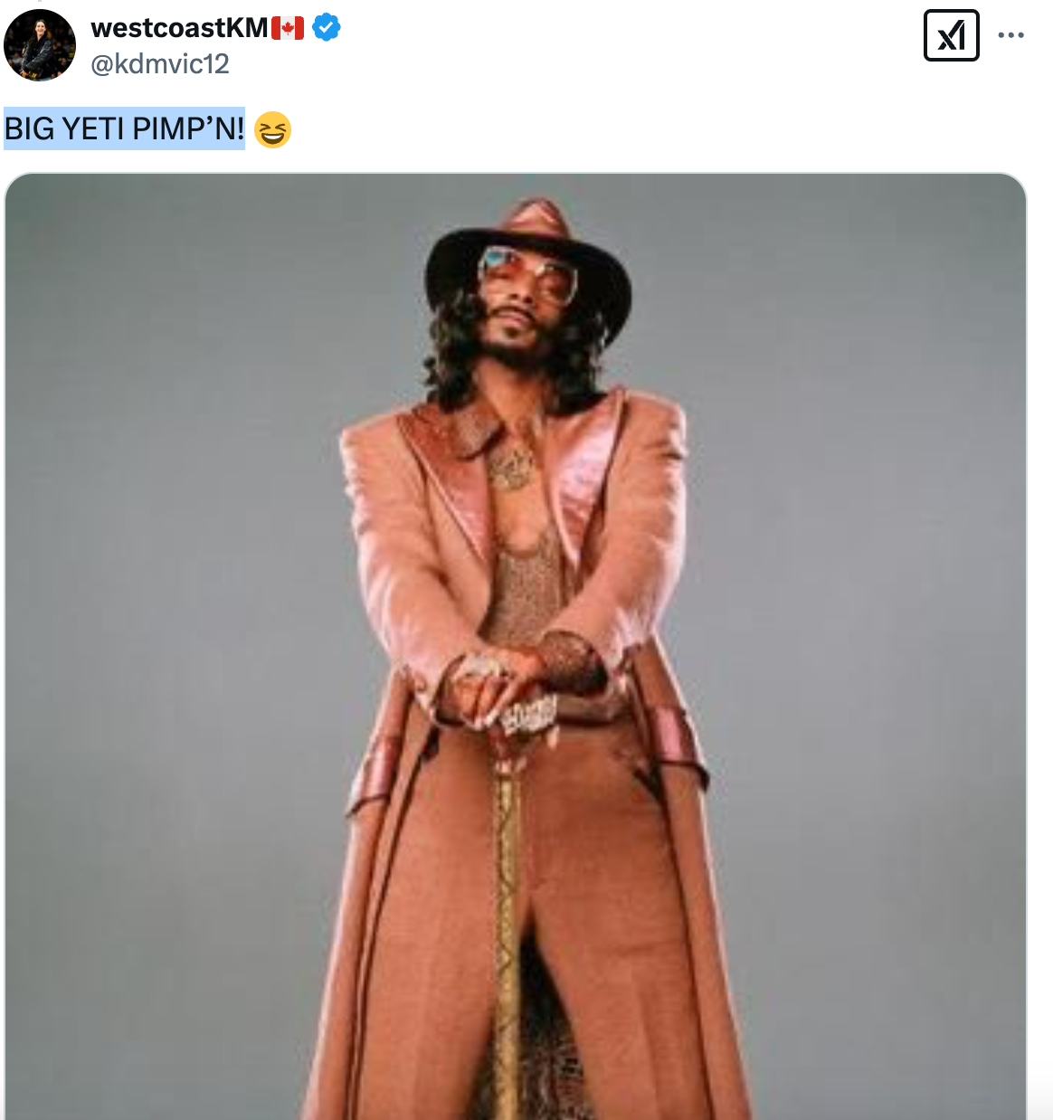 X user compares Travis Kelce’s Super Bowl LIX outfit to Snoop Dogg’s look in ‘Starsky & Hutch’