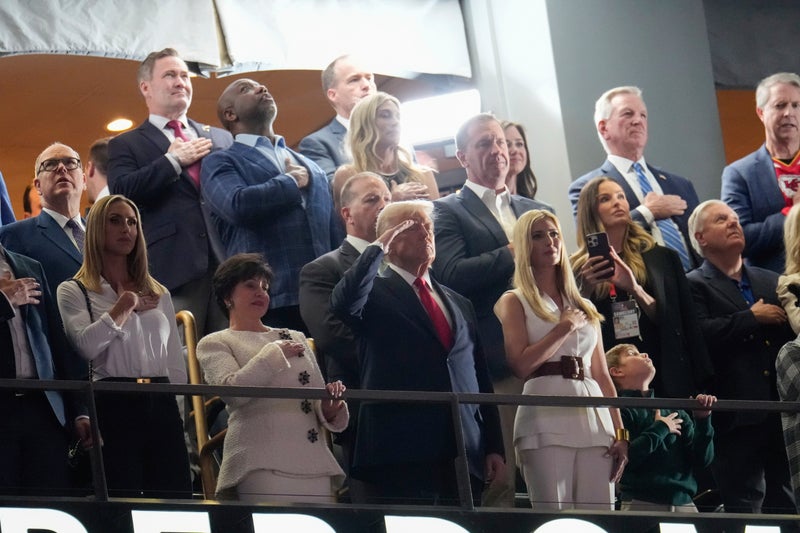 Trump shares video of Taylor Swift being booed at the Super Bowl: ‘The world is healing’