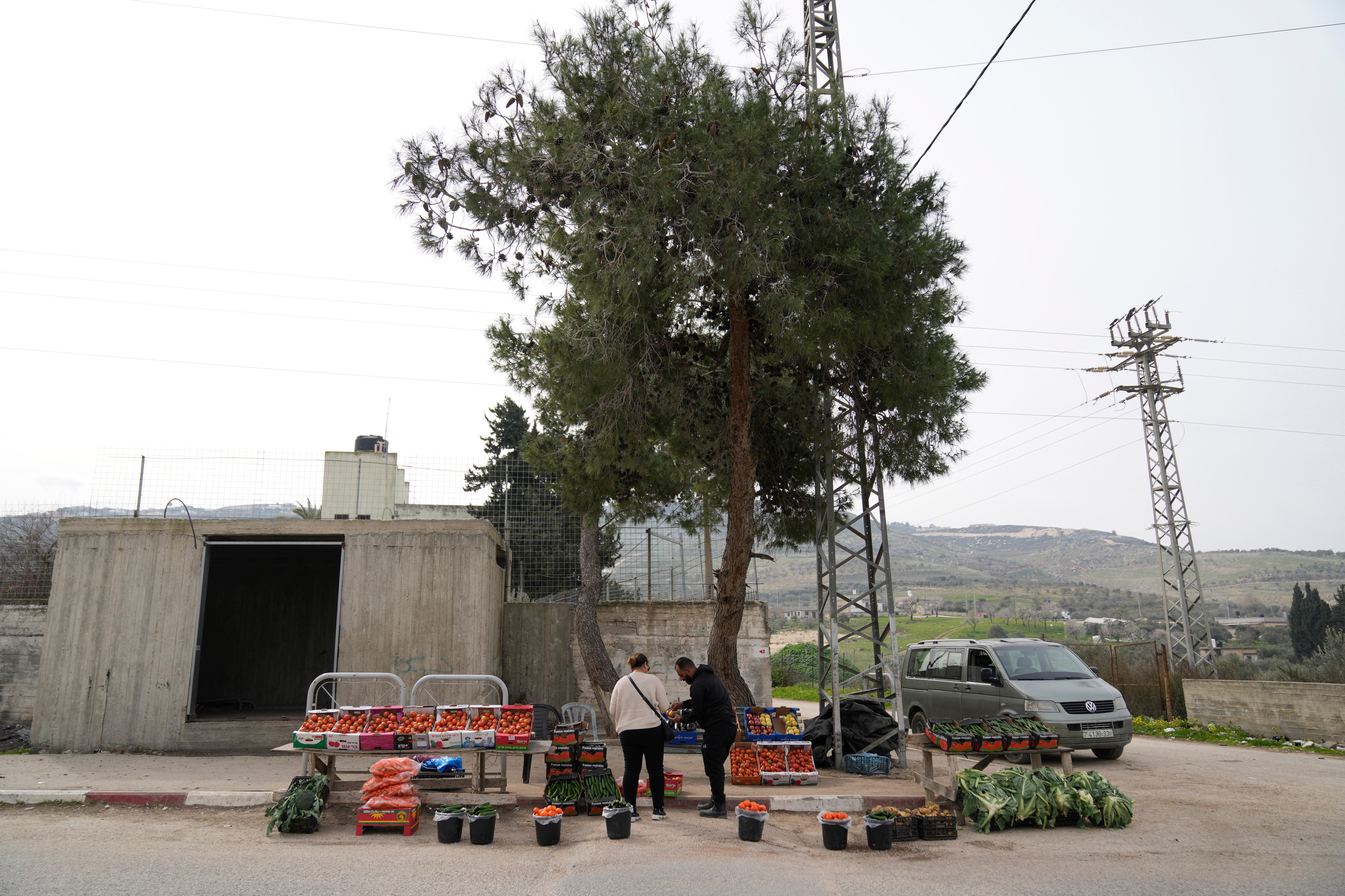 Israel Palestinians Checkpoints