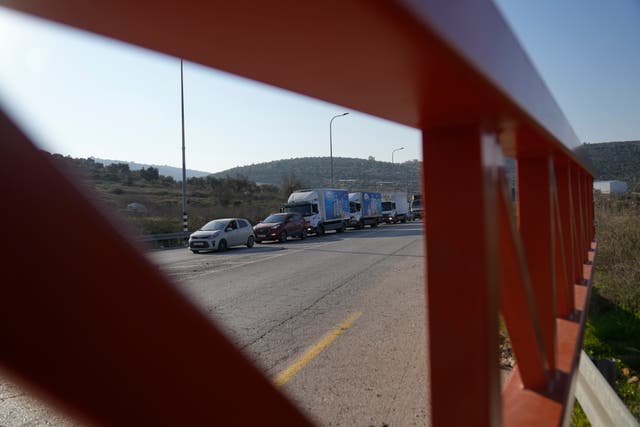 Israel Palestinians Checkpoints