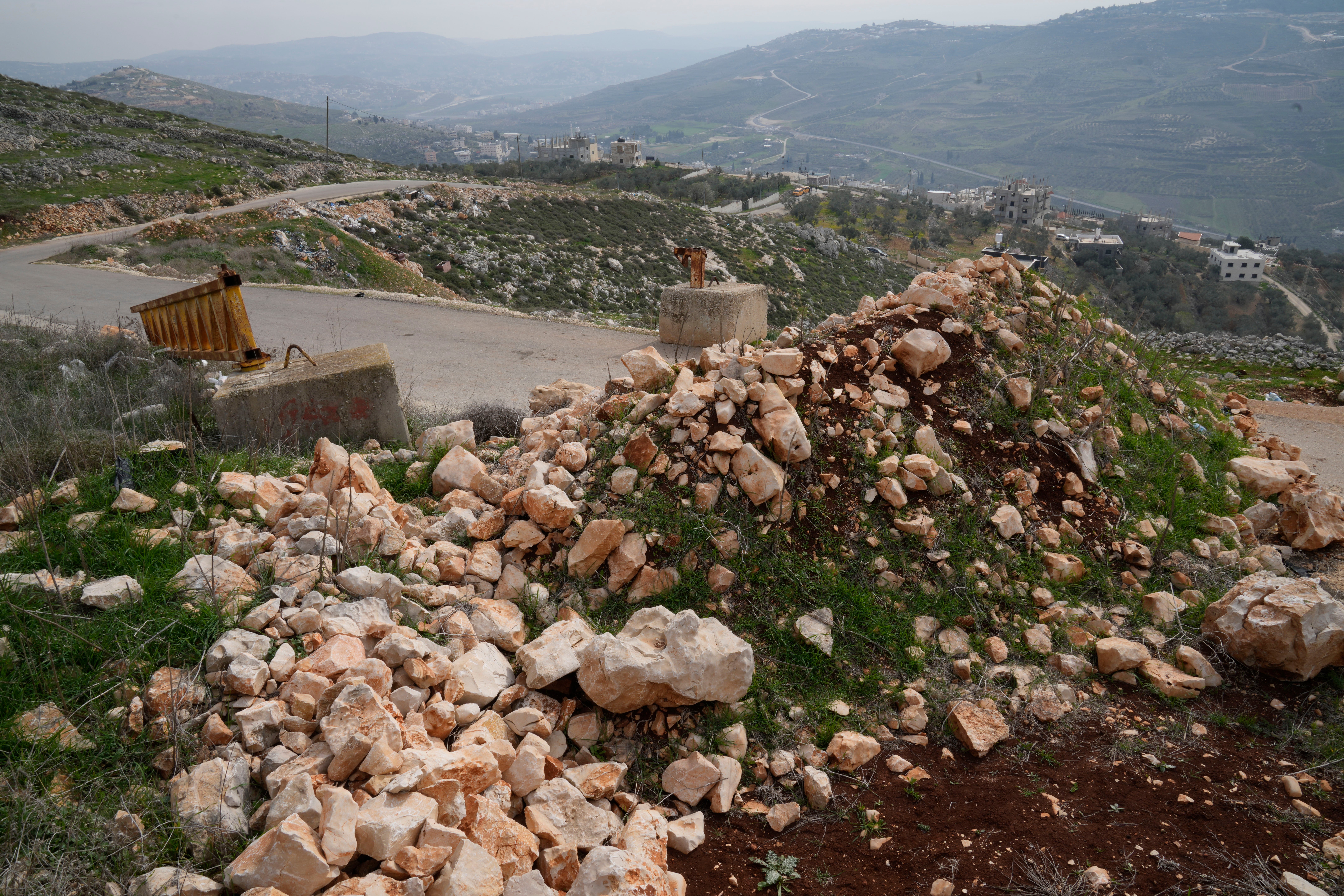 Israel Palestinians Checkpoints