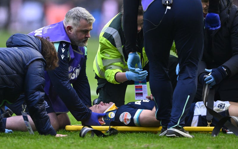 Scotland provide Darcy Graham update after ‘freak’ Finn Russell head collision