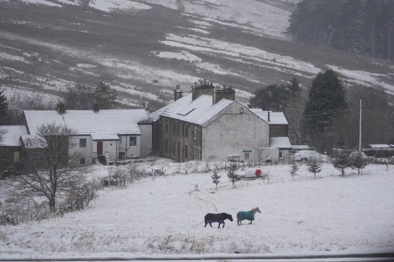 Mapped: Where temperatures will plunge to -6C as cold snap sweeps Britain