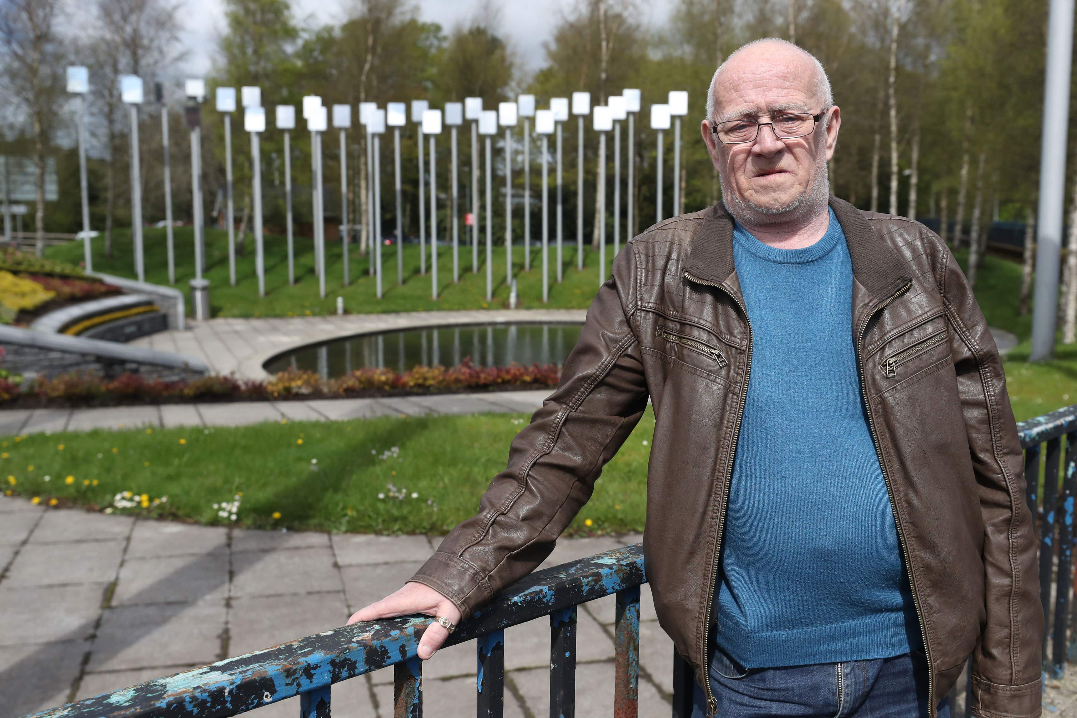 Kevin Skelton’s wife Philomena was killed in the 1998 Omagh bombing (Niall Carson/PA)