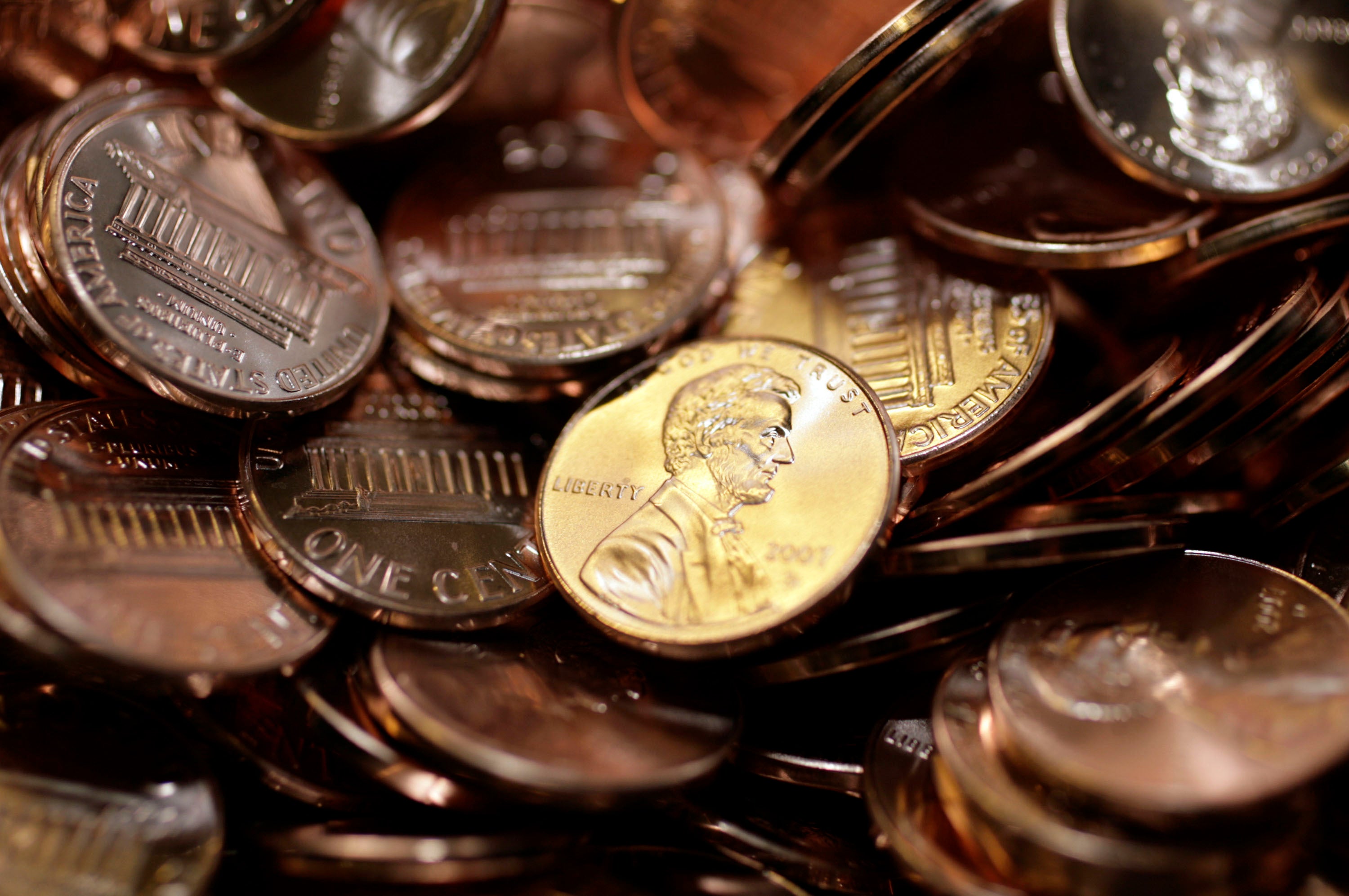 The US Mint has made about five billion pennies annually for the past few years