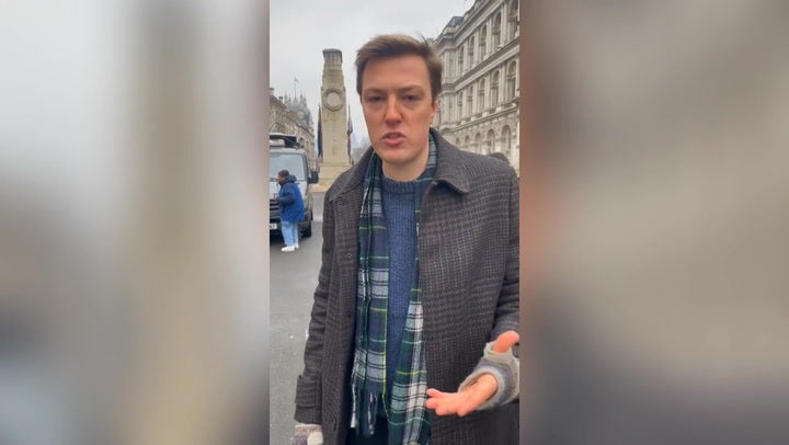 <p>Angry farmers bring protest to London as they urge government to end ‘death taxes’.</p>