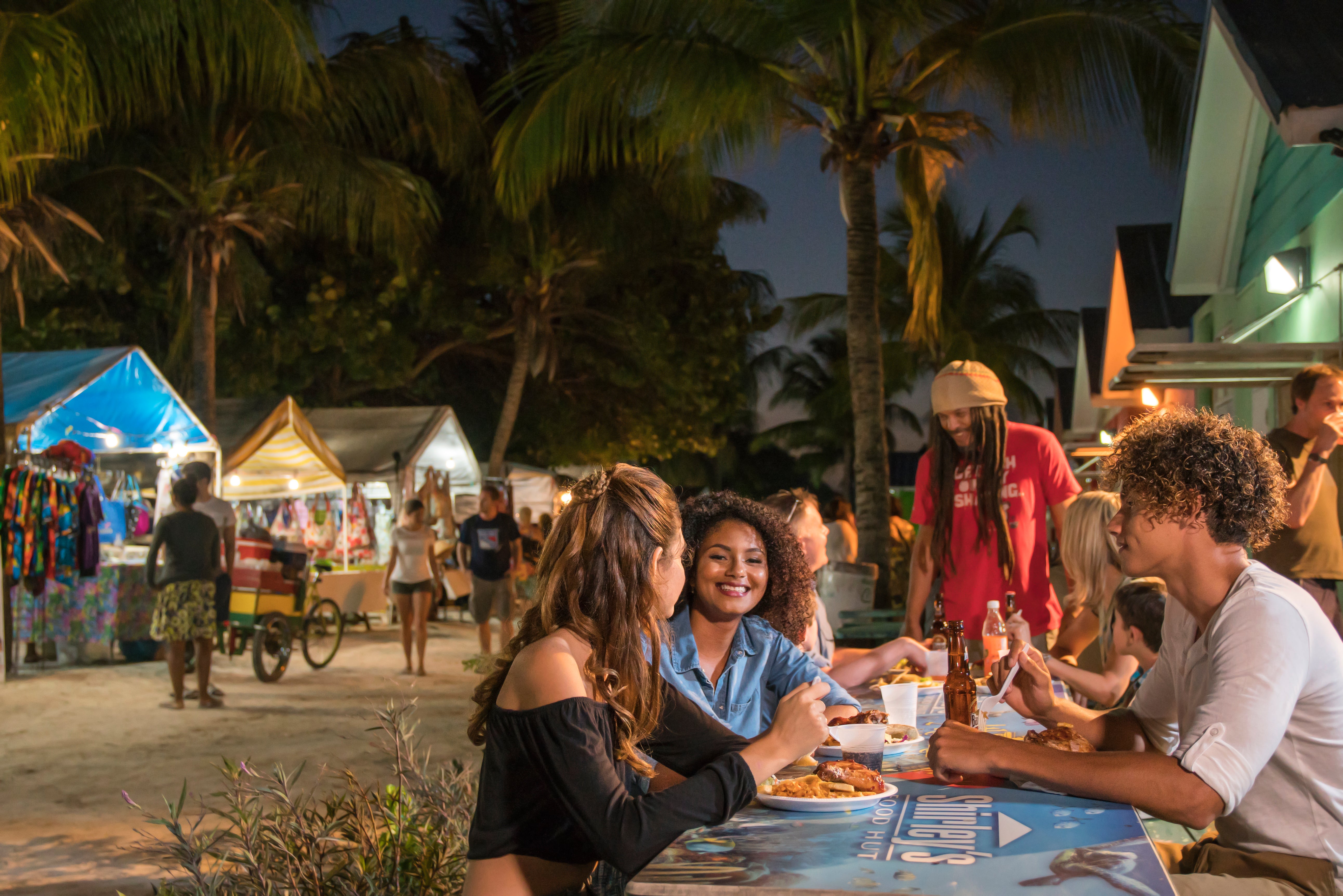 Head to Oistins Fish Festival for great cuisine and good vibes