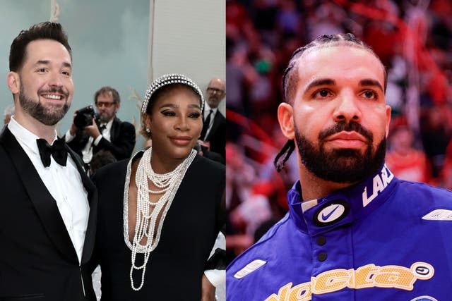 <p>Serena Williams’ husband Alexis Ohanian reacts to her Super Bowl cameo amid history with Drake</p>