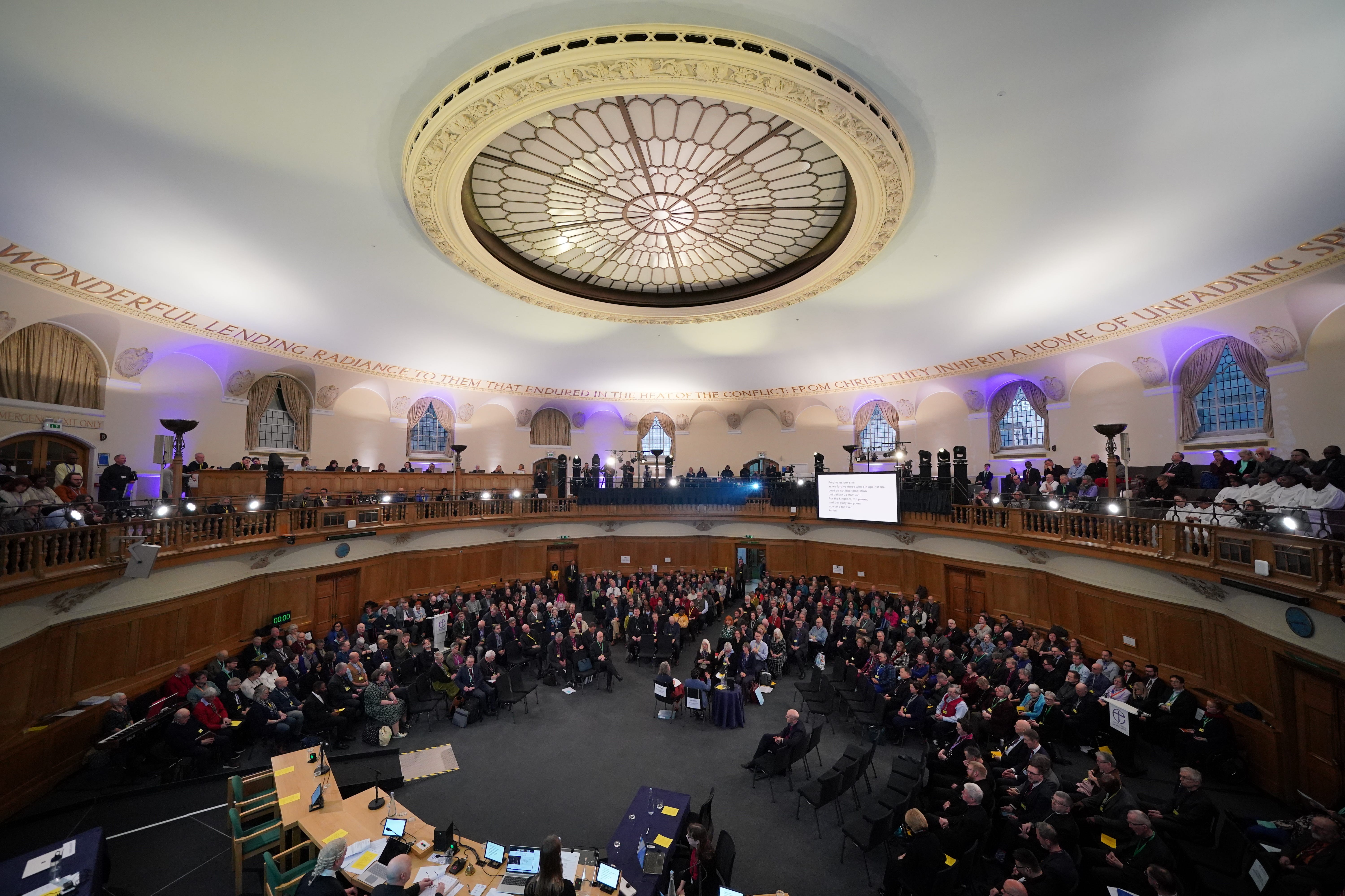 The Church of England’s General Synod held a debate about the Makin Review into Church safeguarding failures (Jonathan Brady/PA)