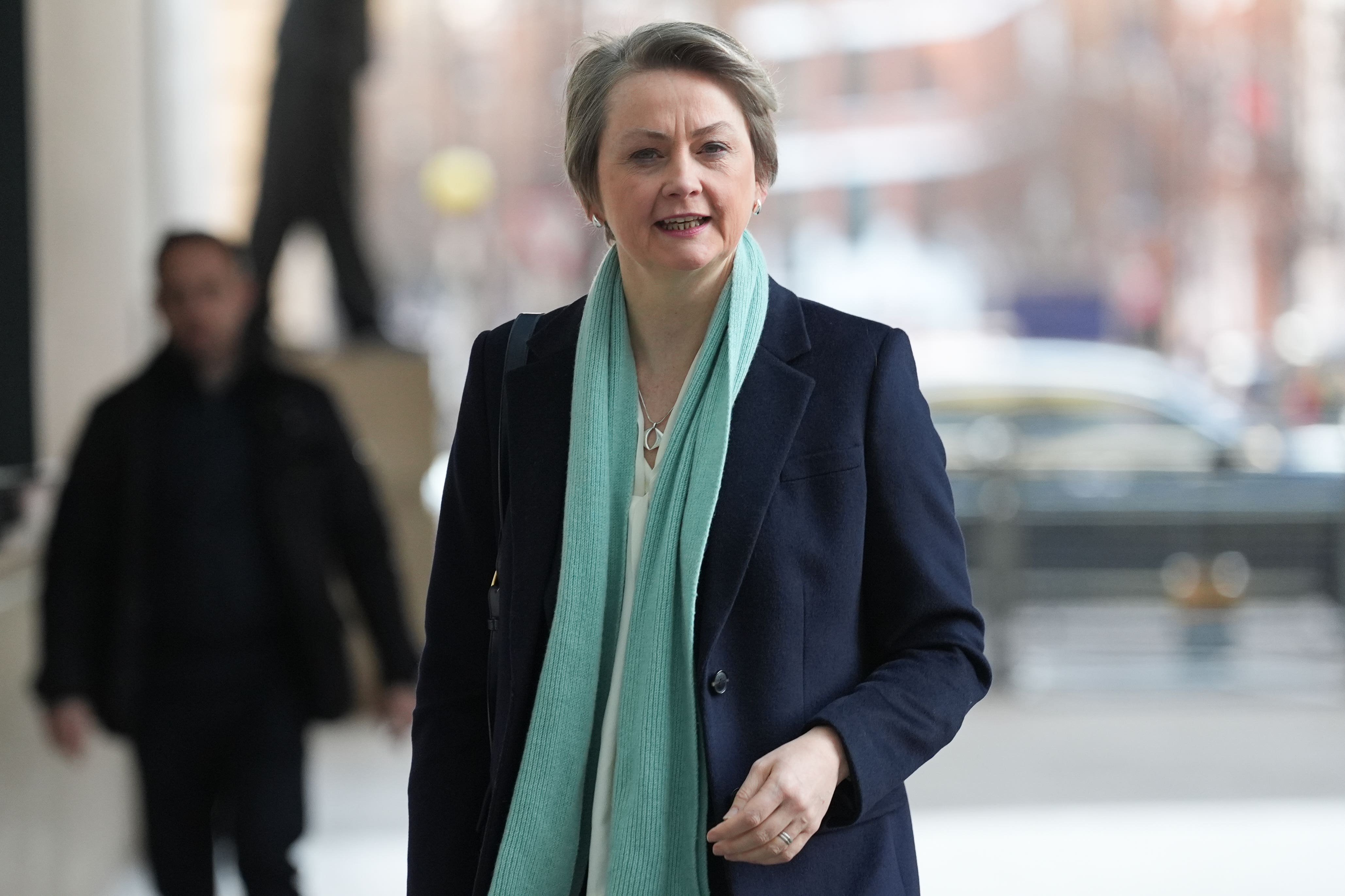 Home Secretary Yvette Cooper said ‘the purpose of this Bill is to strengthen UK border security’ (Lucy North/PA)