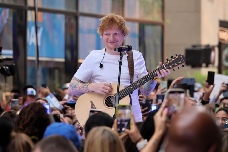 Ed Sheeran has surprise street performance shut down by police in India