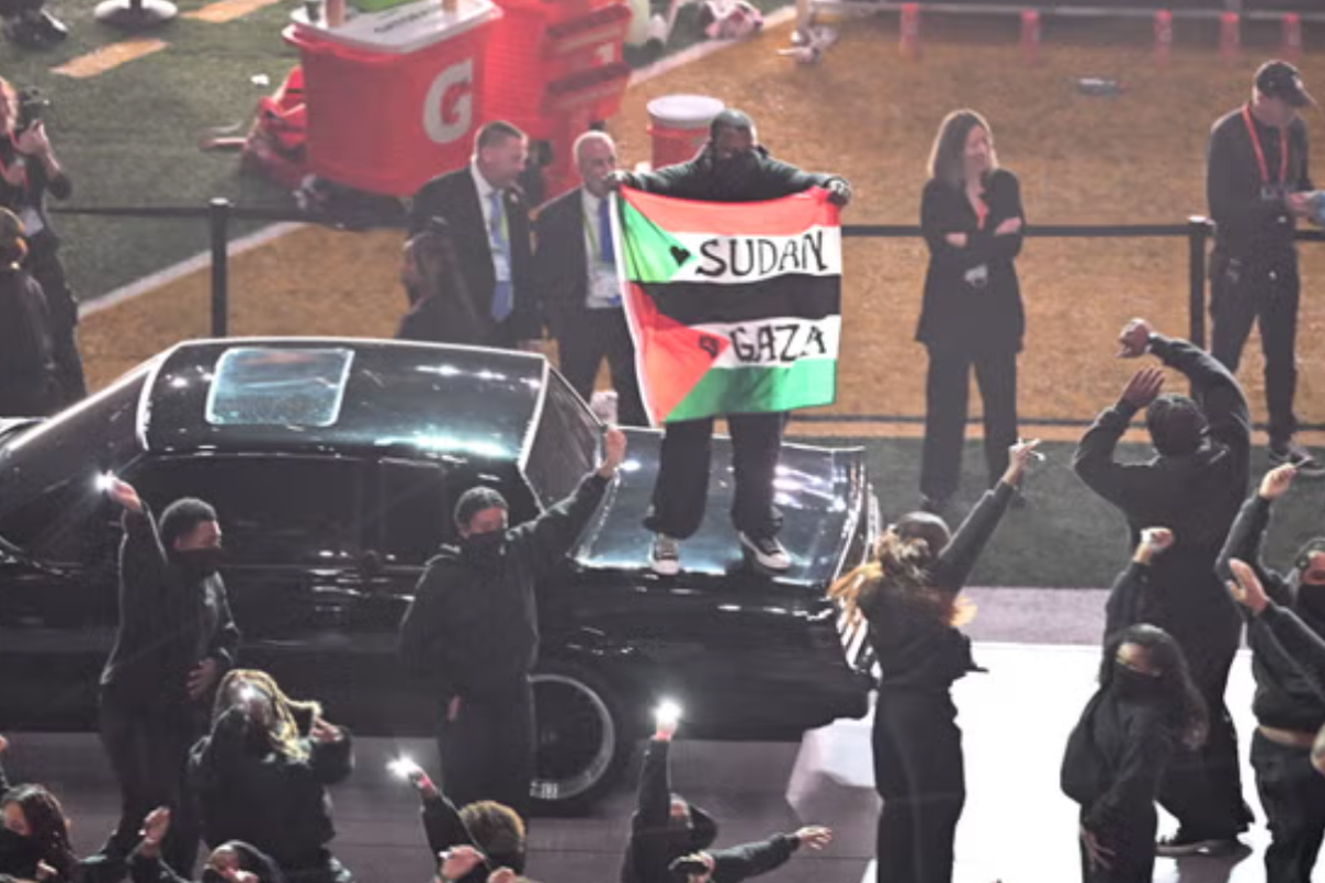 Man allegedly shot by Antonio Brown also staged a pro-Palestine protest during Kendrick Lamar’s Super Bowl LIX show