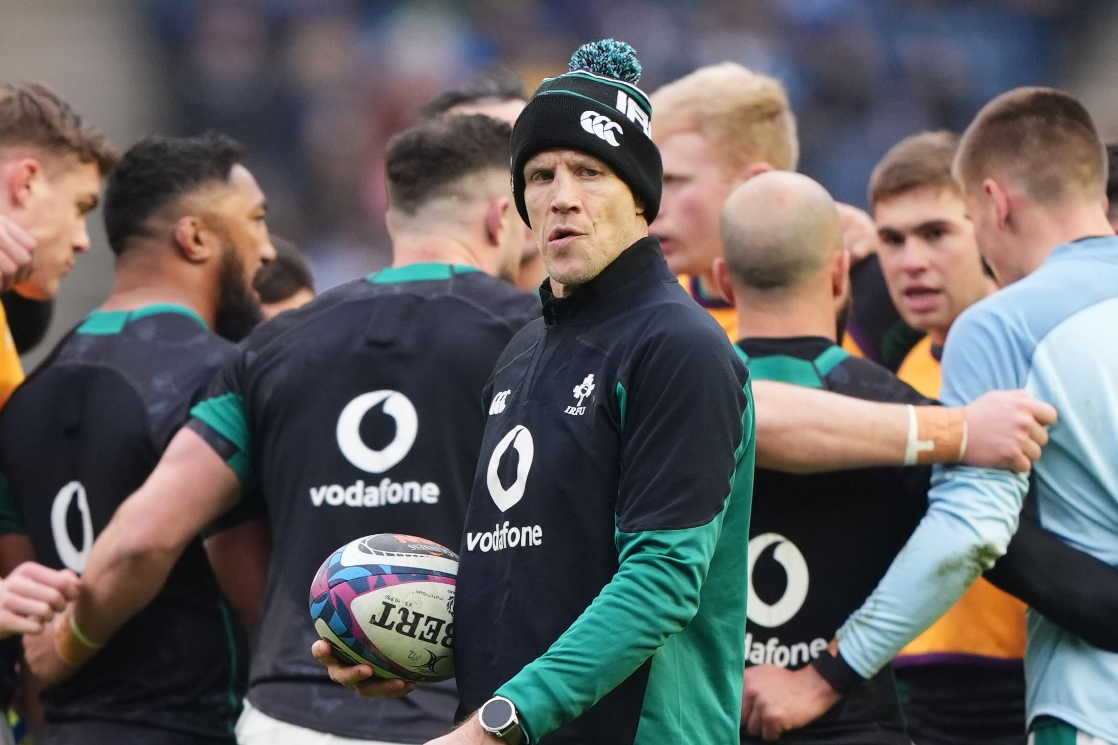 Simon Easterby is the current interim head coach of Ireland