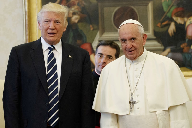 Pope Francis has tough words for Trump on immigration