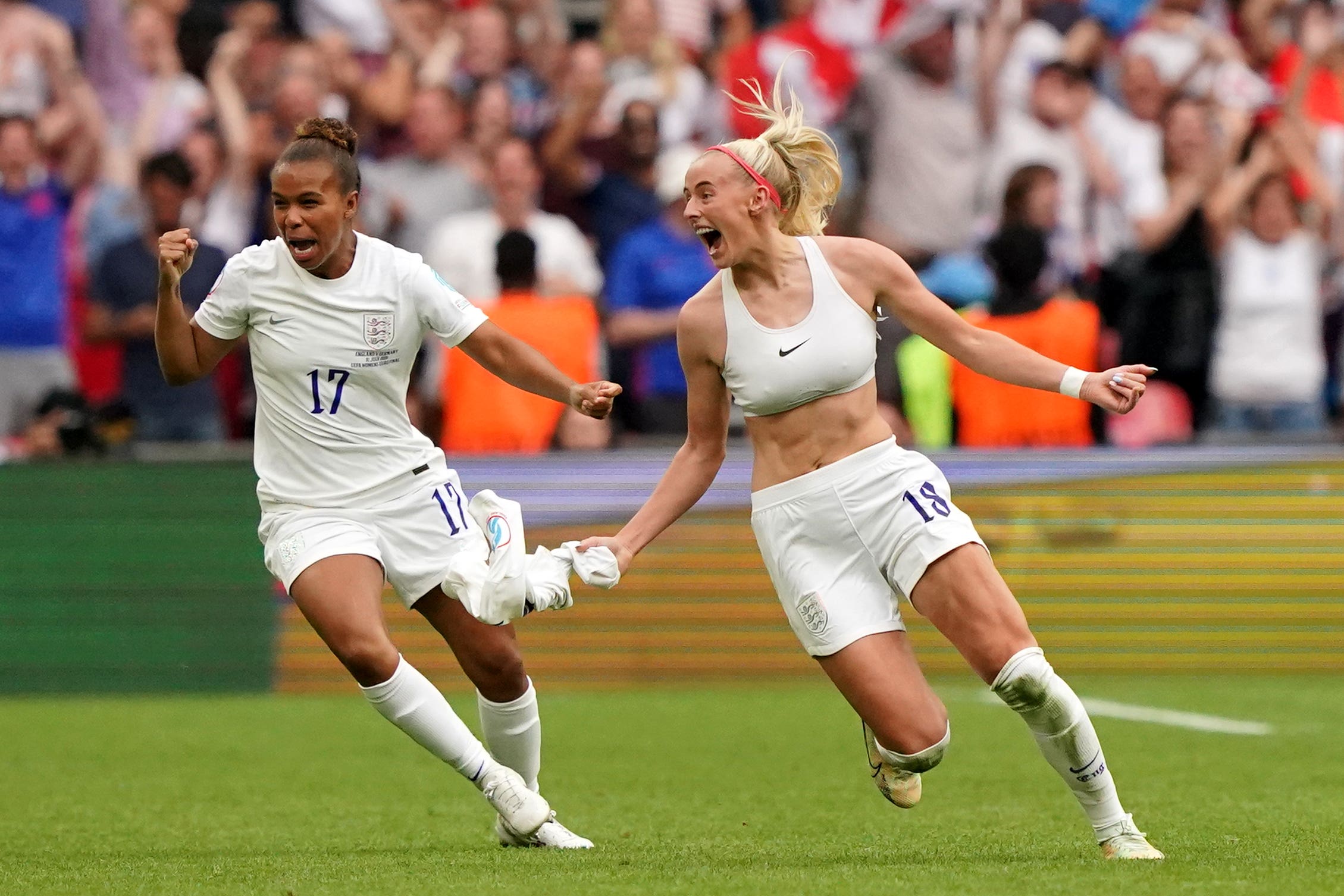 Kelly scored England’s winner in the Euro 2022 final and now faces a battle to be included for Euro 2025