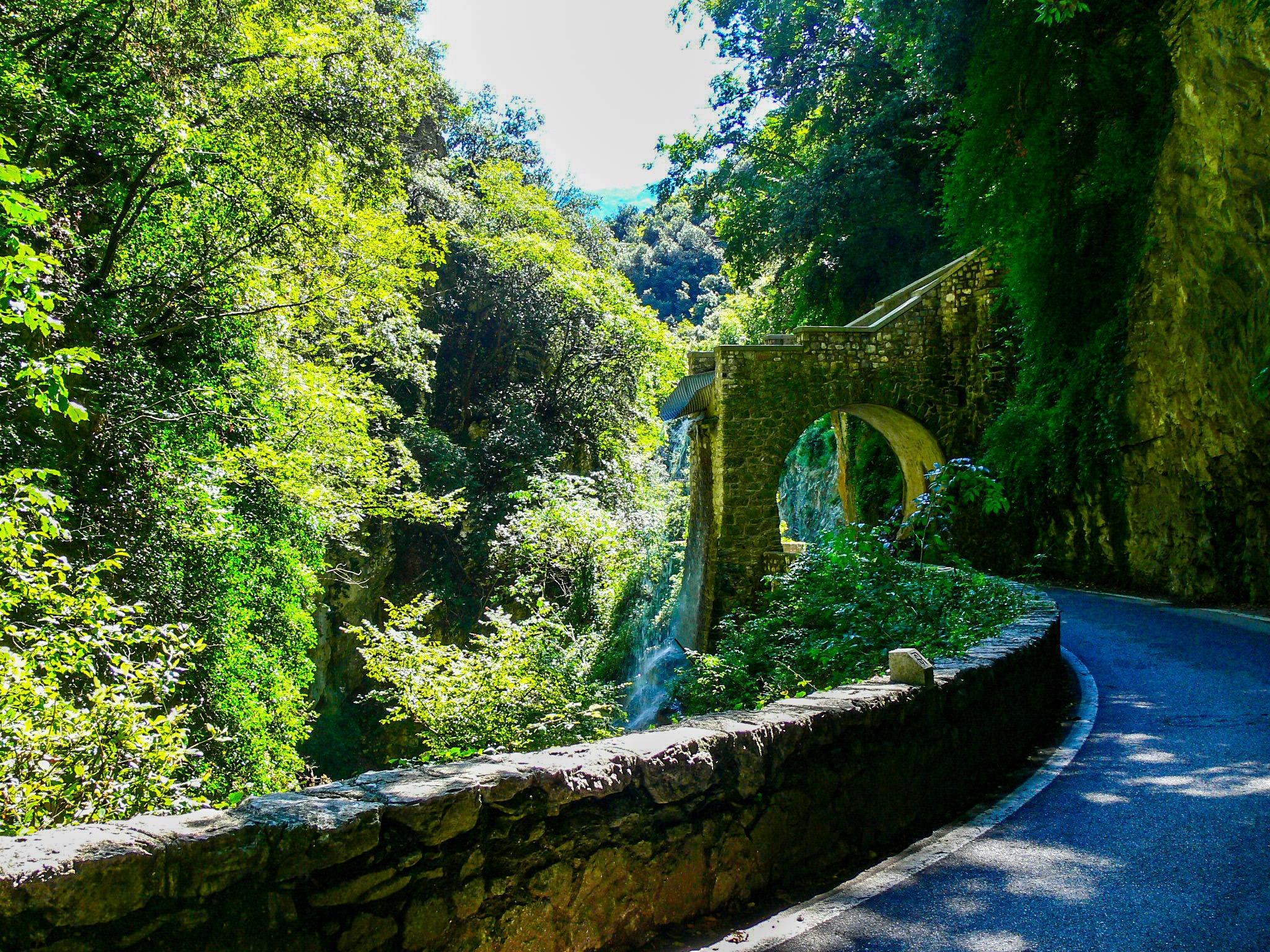 The Strada della Forra was initially conceived in 1889