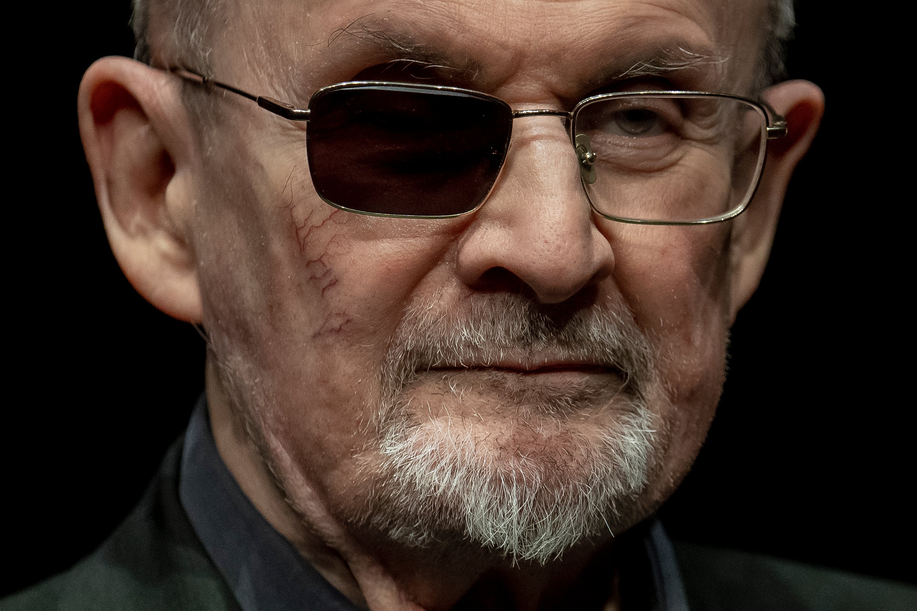 For the first time in two years, Rushdie, now 77, faced his alleged attacker in a New York courtroom