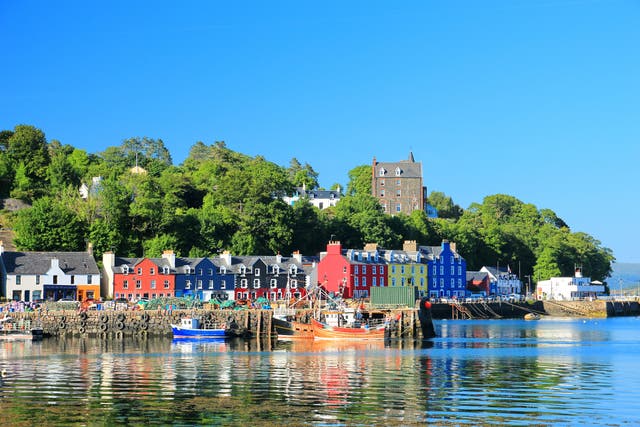 <p>The Isle of Mull’s capital, Tobermory</p>