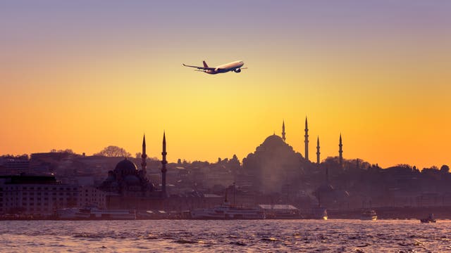 <p>A flight to Istanbul in Turkey takes just under six hours from the UK</p>