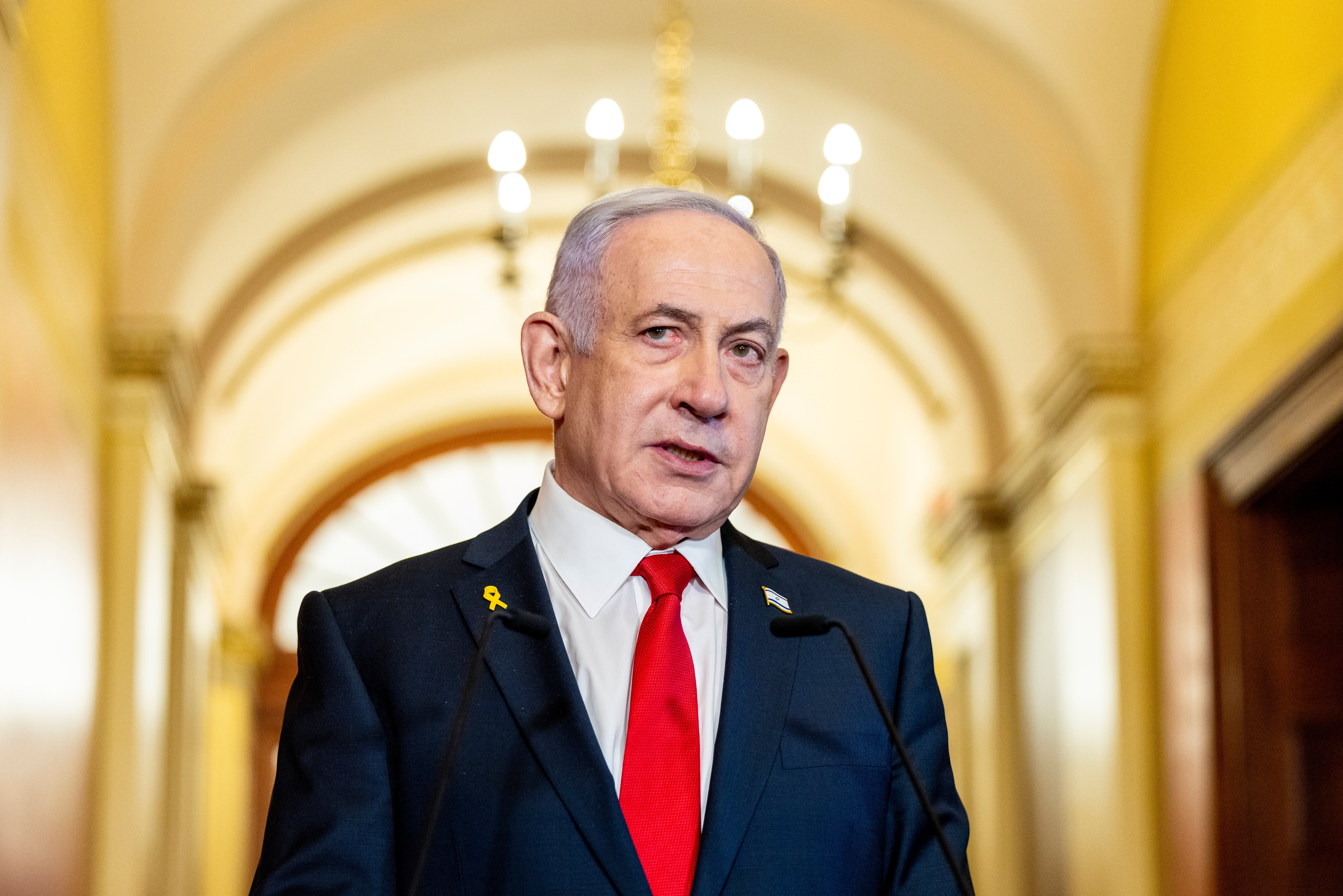 <p>Israeli PM Benjamin Netanyahu</p>
