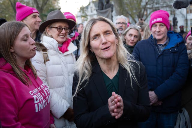 Kim Leadbeater has proposed changes to her assisted dying legislation that would see a High Court judge replaced with a panel of experts (Stefan Rousseau/PA)