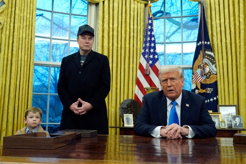 Trump signs order handing Musk and DOGE more power to slash federal workforce