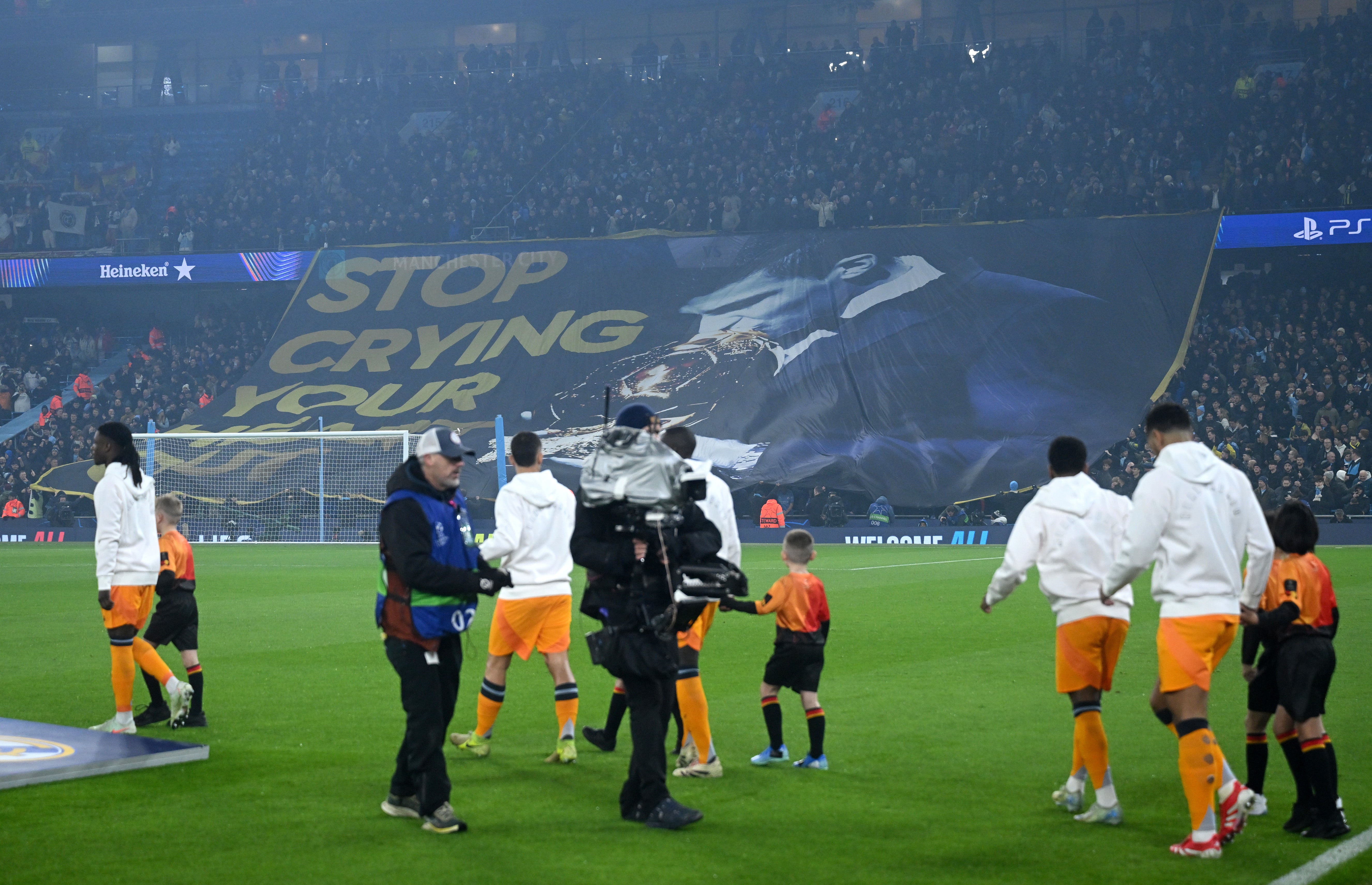 Vinicius Jr was taunted by Manchester City fans