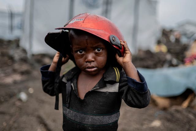 APTOPIX Congo Displacement Crisis