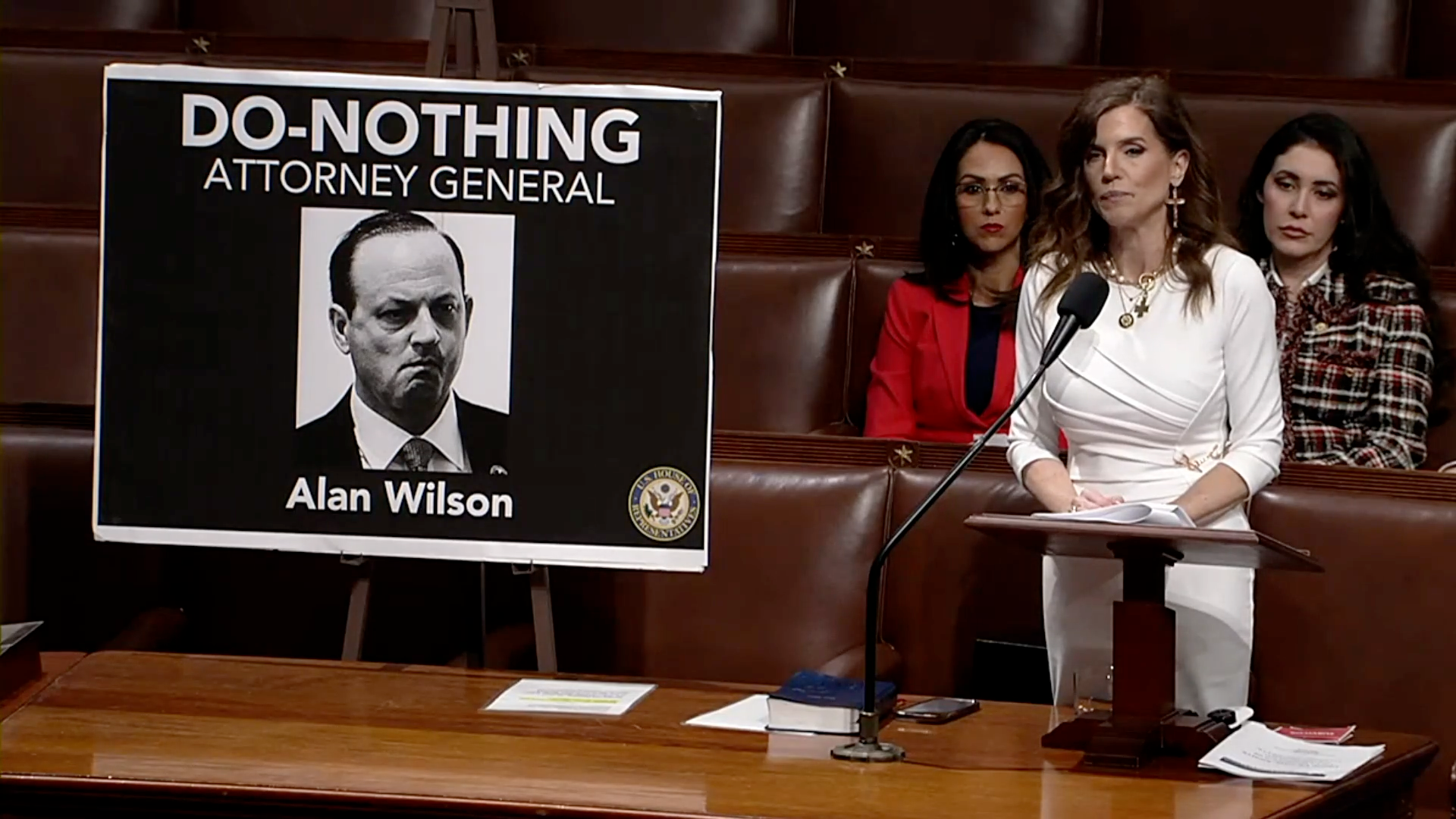 Nancy Mace repeated Lamcha Alan Wilson as 