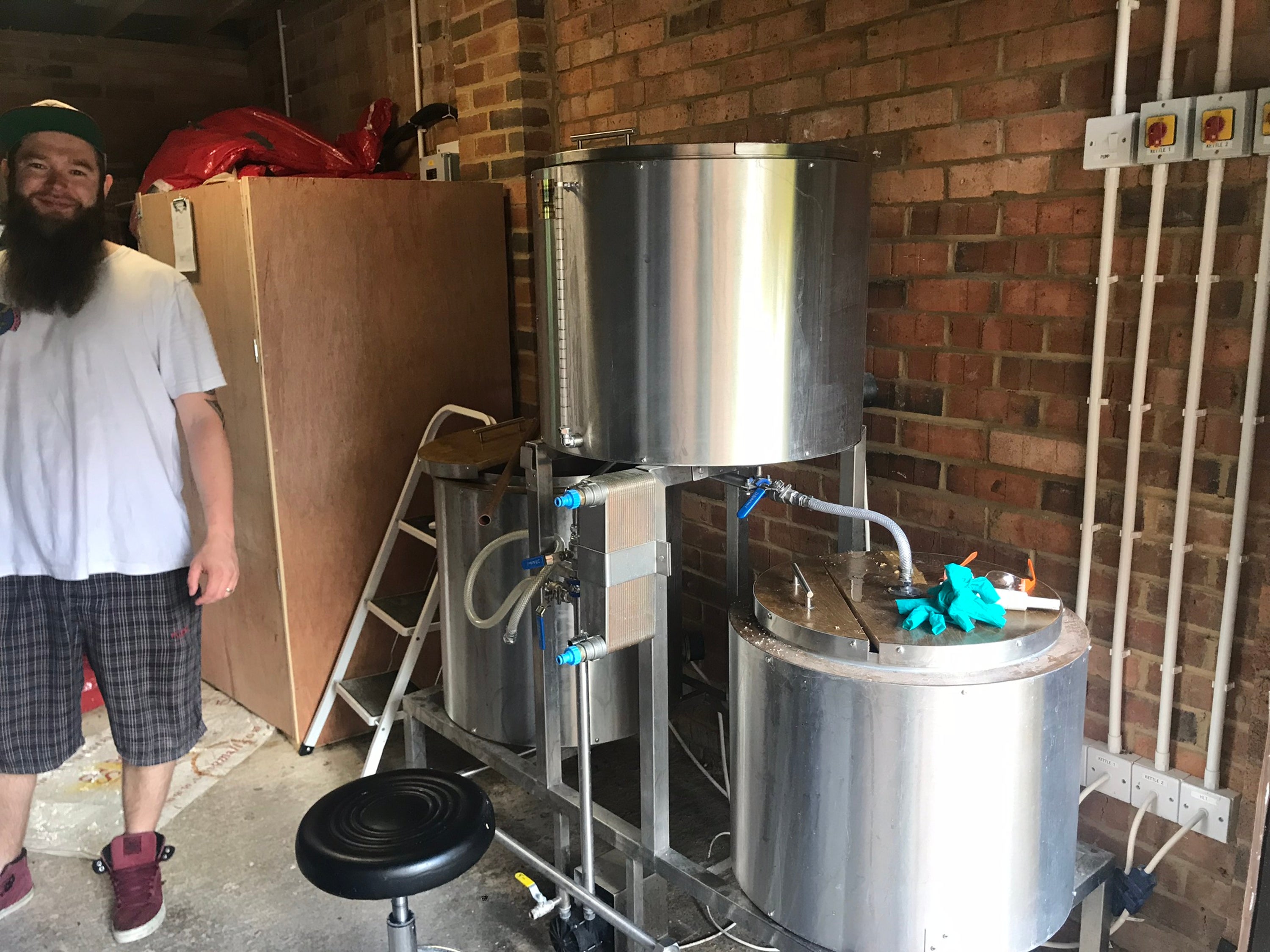 Mike has always been a keen home-brewer