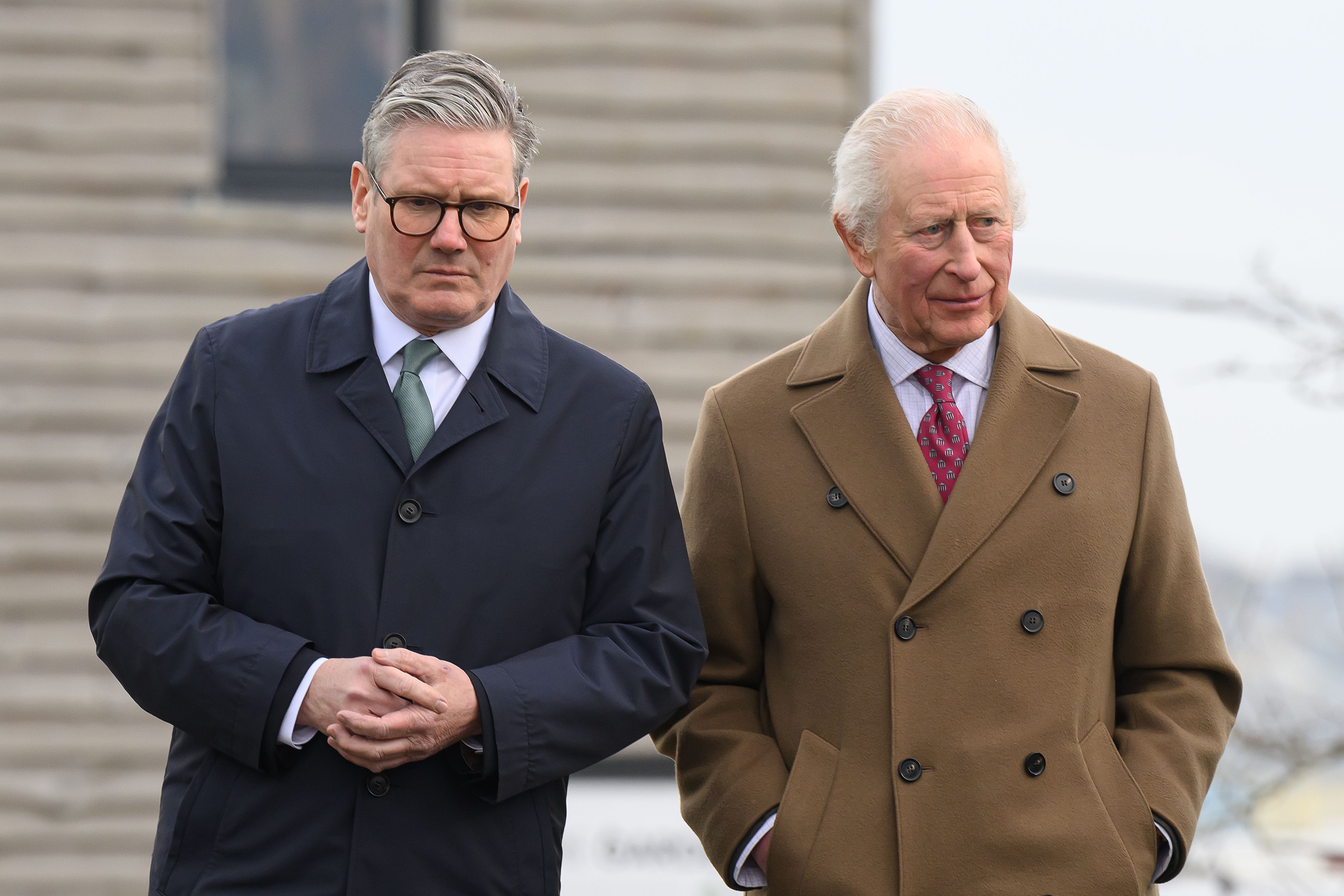 The King is due to host political leaders from across the UK, including Prime Minister Sir Keir Starmer, at Windsor Castle on Wednesday evening (Leon Neal/PA)