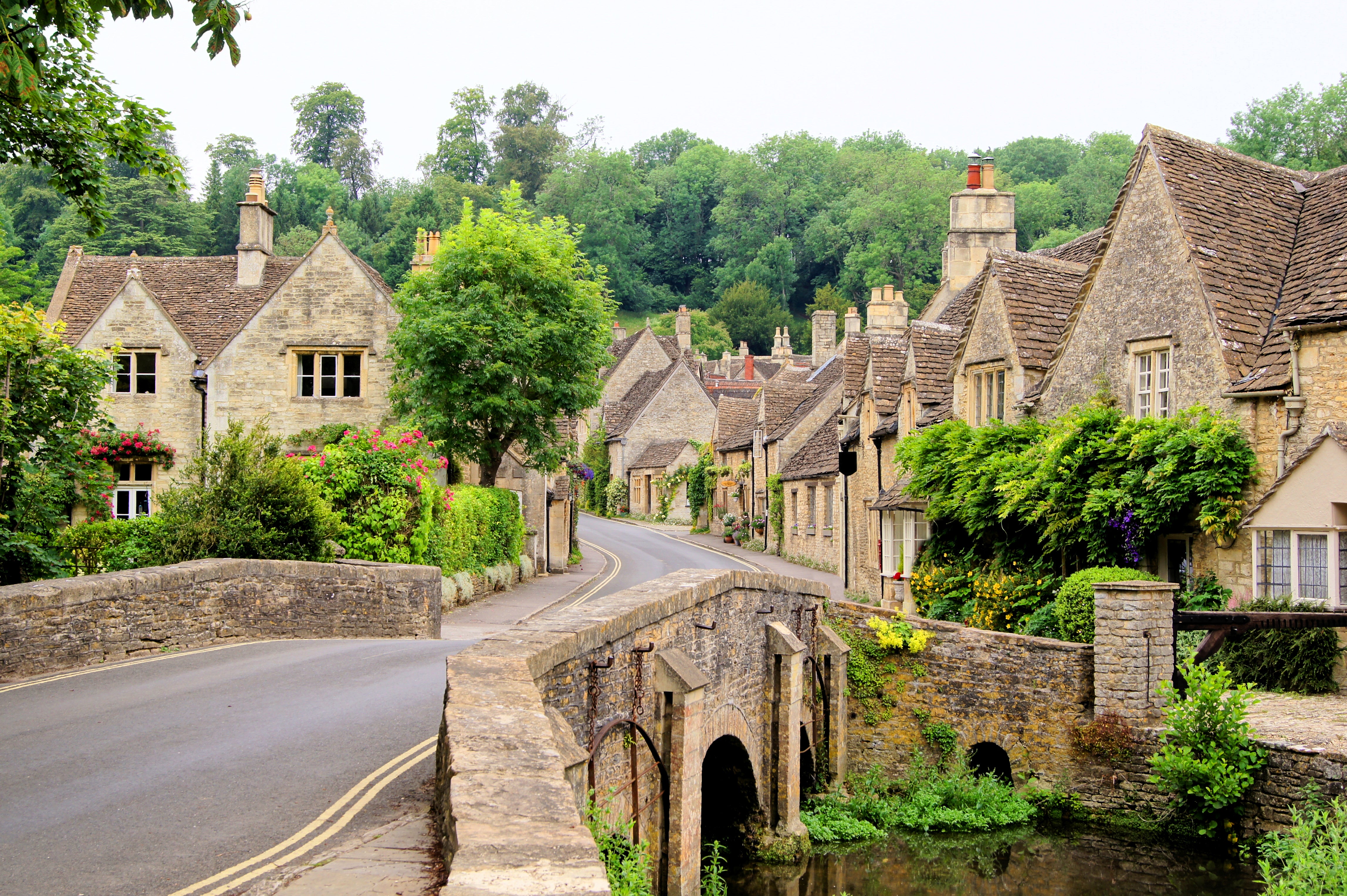 The quintessentially English village sits in the Cotswolds Area of Outstanding Natural Beauty