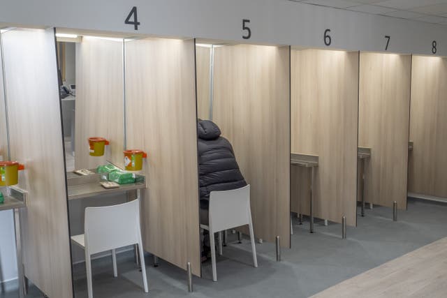 The Thistle Centre opened in Glasgow last month (Jane Barlow/PA)