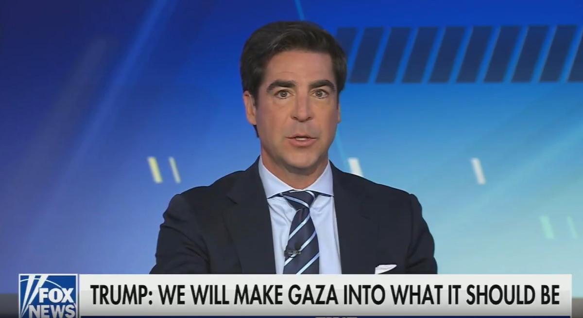 Jesse Watters sparks outrage for saying ‘uneducated’ Palestinians are a ‘threat’ because of ‘explosive’ birthrate