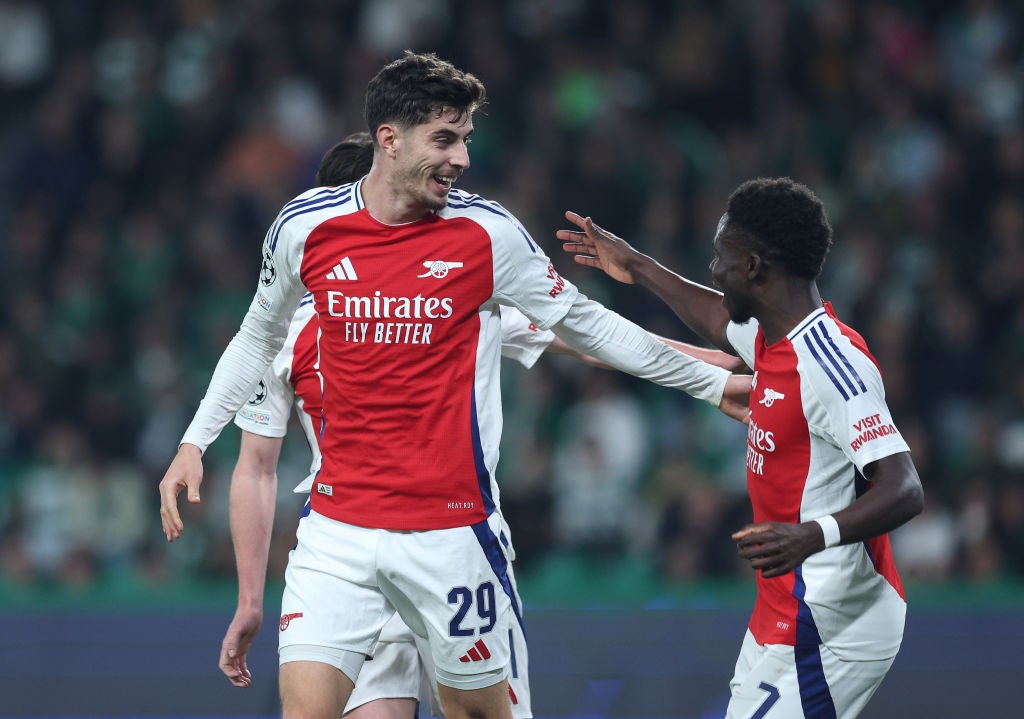 HAVERTZ AND SAKA both have suffered hamstring damage in a difficult season for Gunners