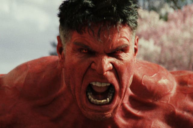 <p>Red presidents: Harrison Ford in ‘Captain America: Brave New World’</p>