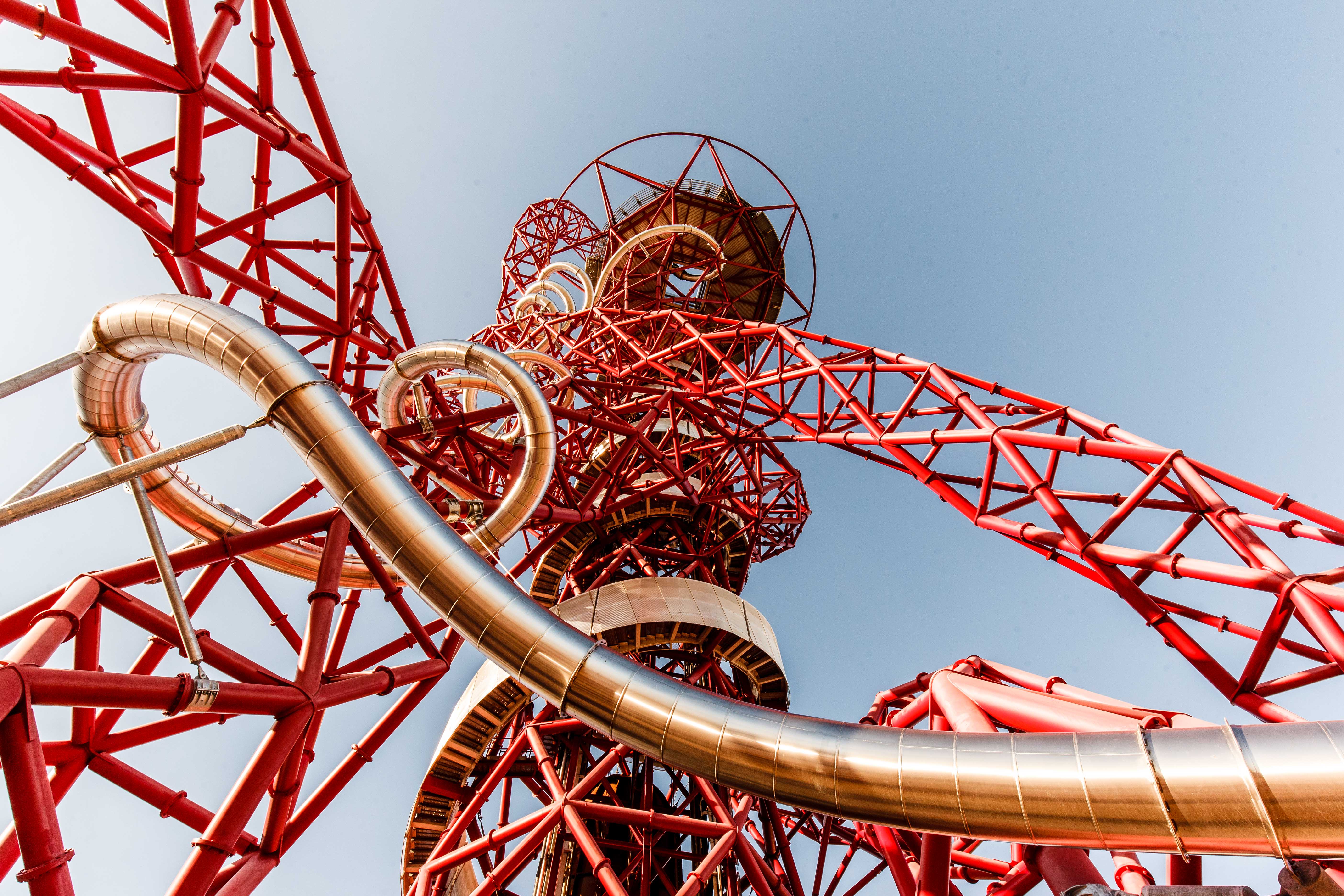 The Slide at the ArcelorMittal Orbit – not for the faint-hearted