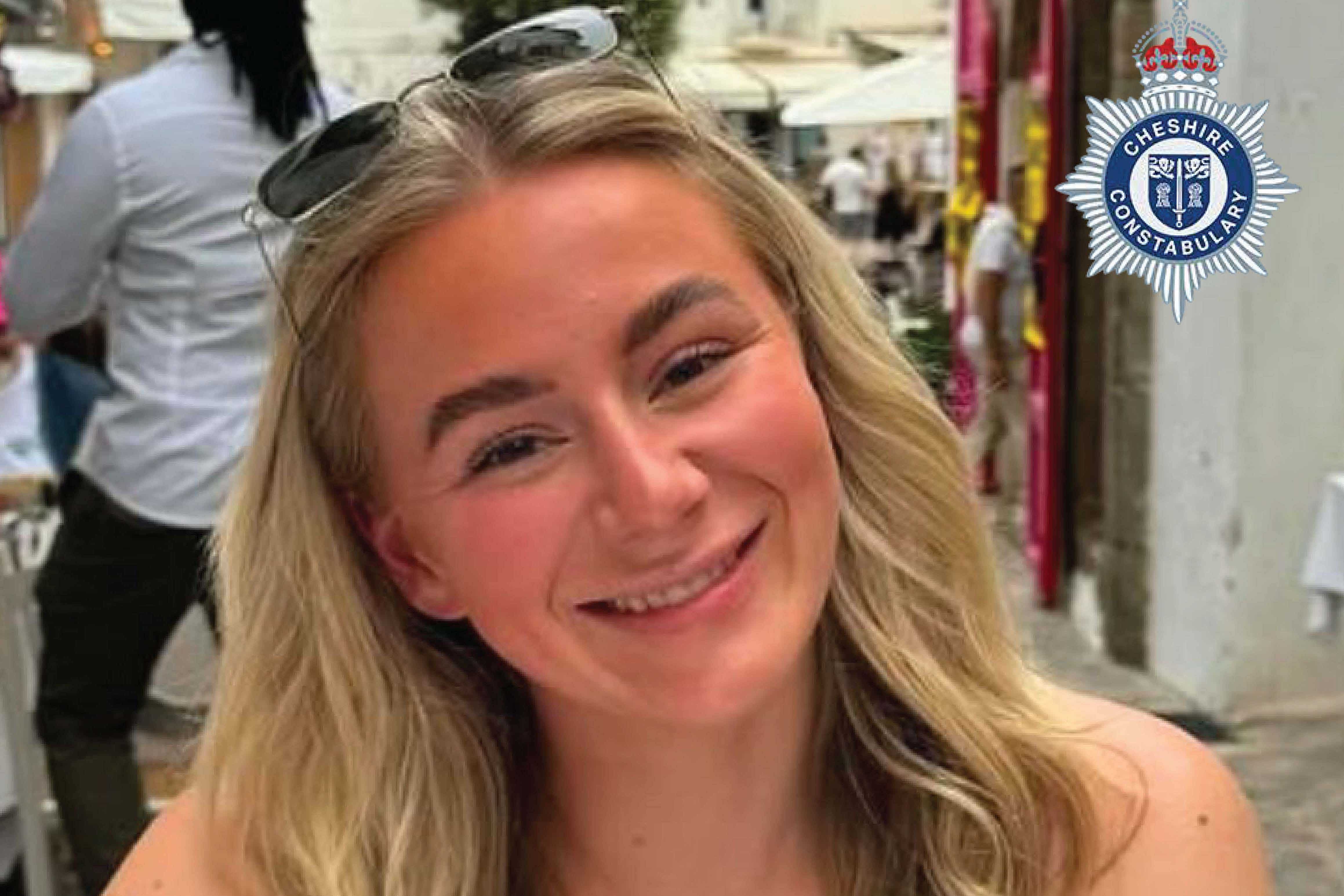 Lucy Harrison, 23, who was fatally shot in Prosper, Texas (Cheshire Police/PA)