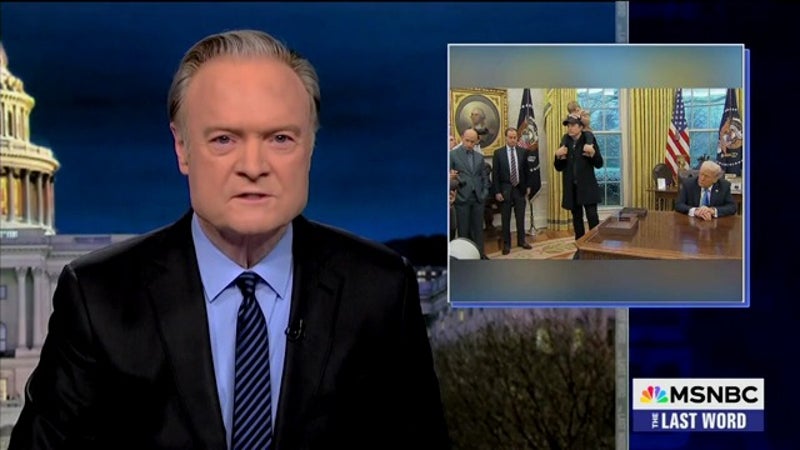 MSNBC’s Lawrence O’Donnell taunts Trump over ‘most powerless image of a president ever’