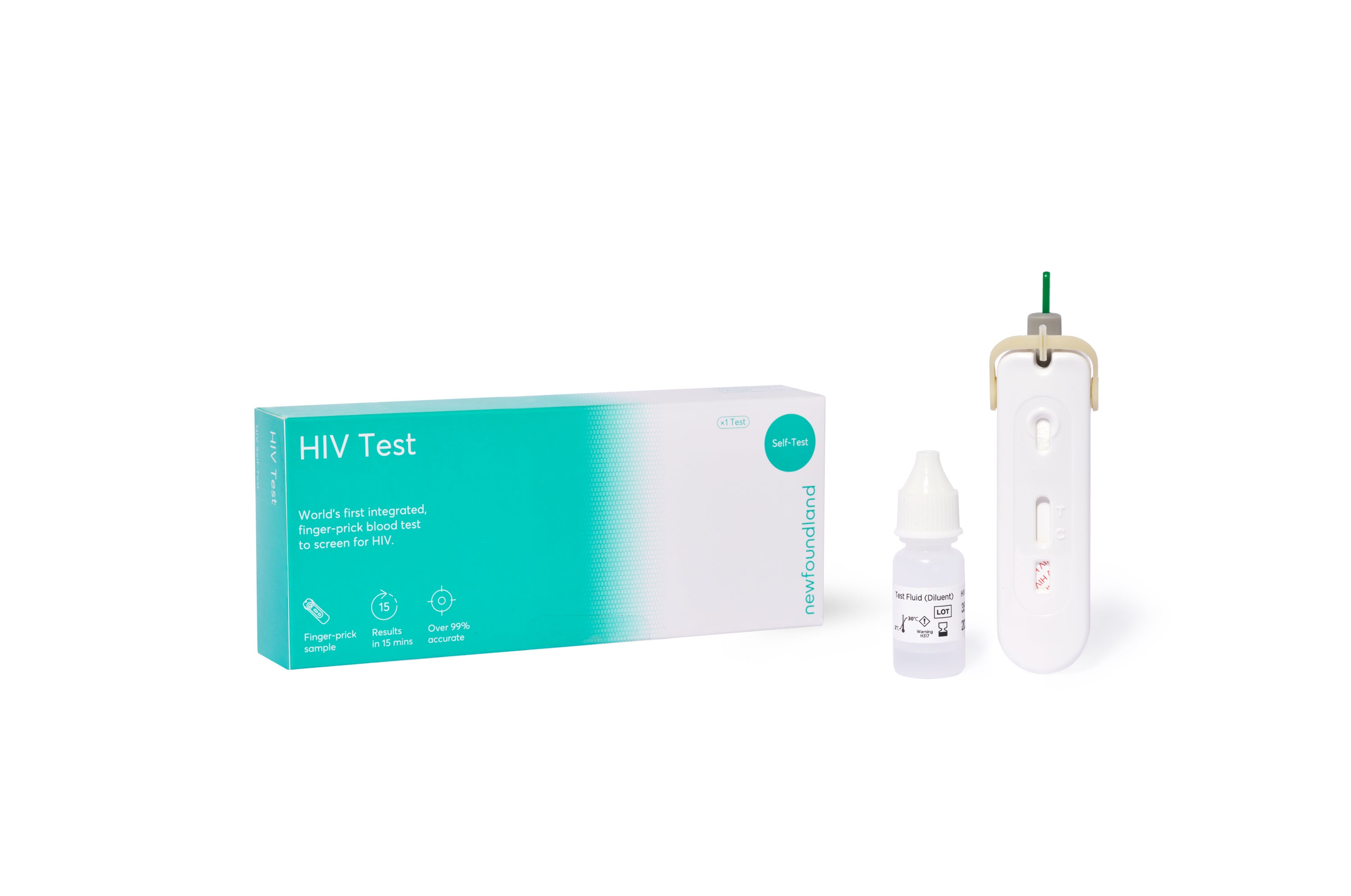 An at-home HIV test