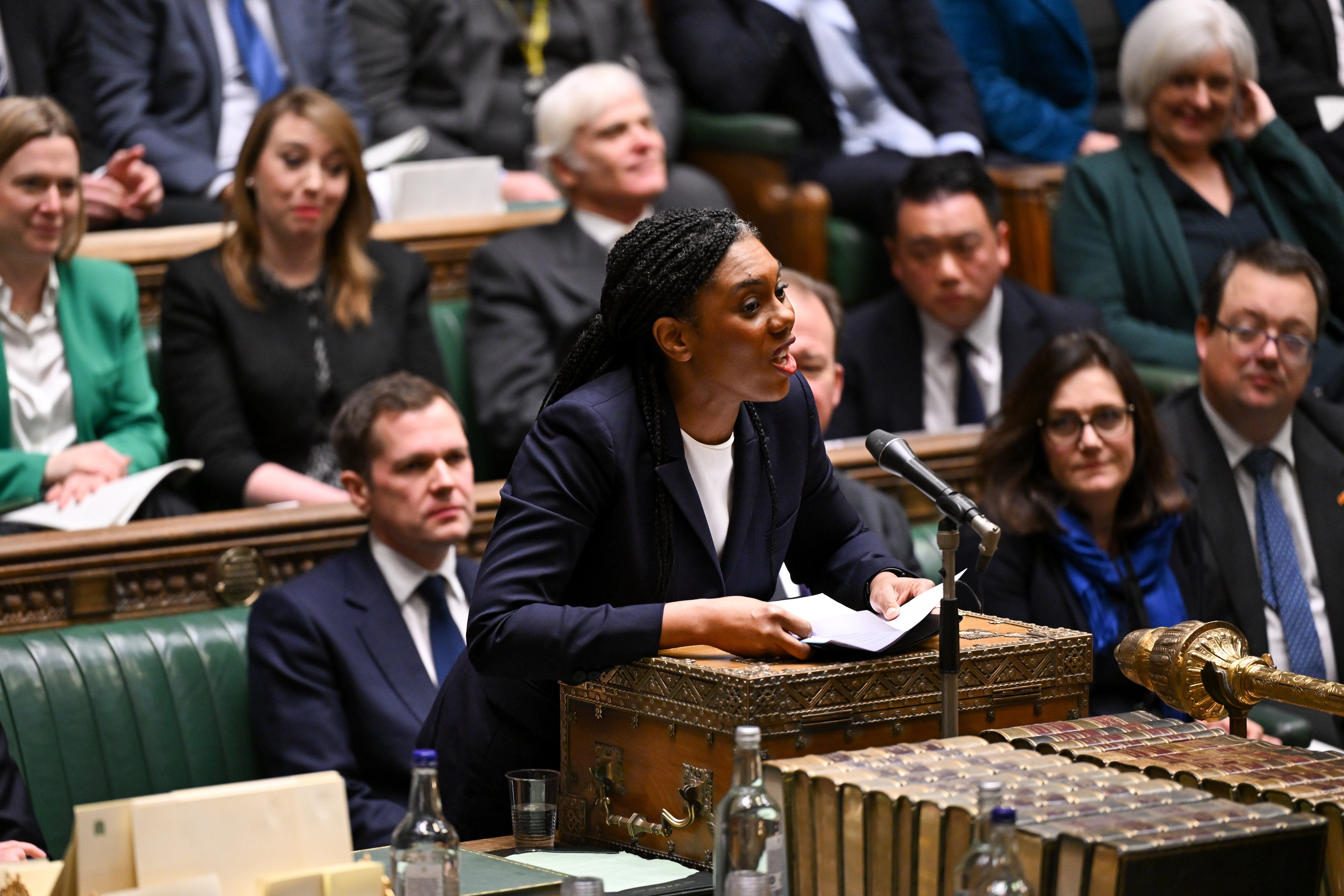 <p>‘Tory MPs believe Wednesday’s PMQs was Badenoch’s worst performance yet’</p>