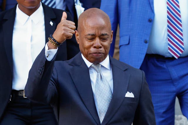 <p>New York City Mayor Eric Adams had the corruption and bribery charges brought against him dismissed with prejudice</p>