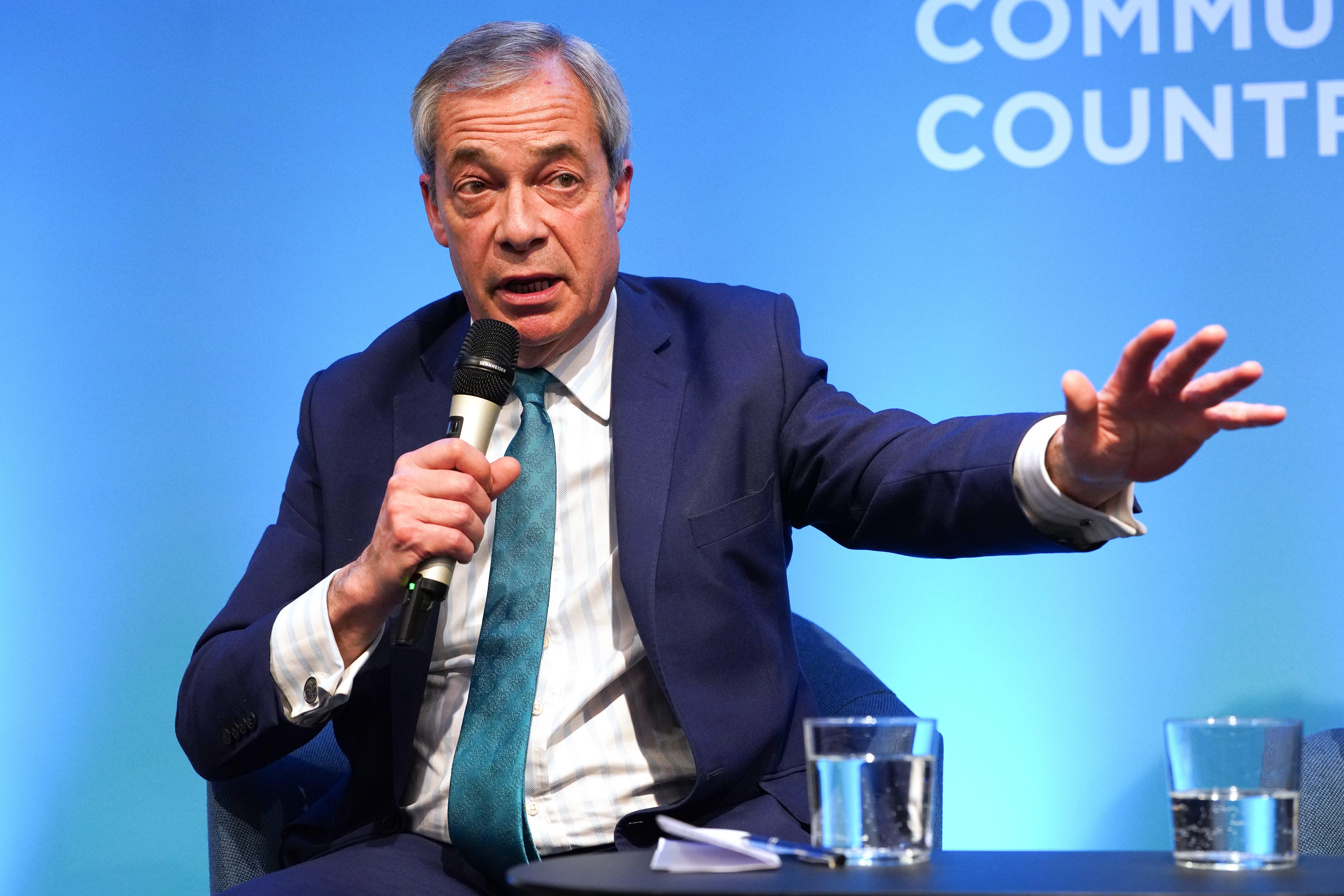 Reform UK leader Nigel Farage (Lucy North/PA)