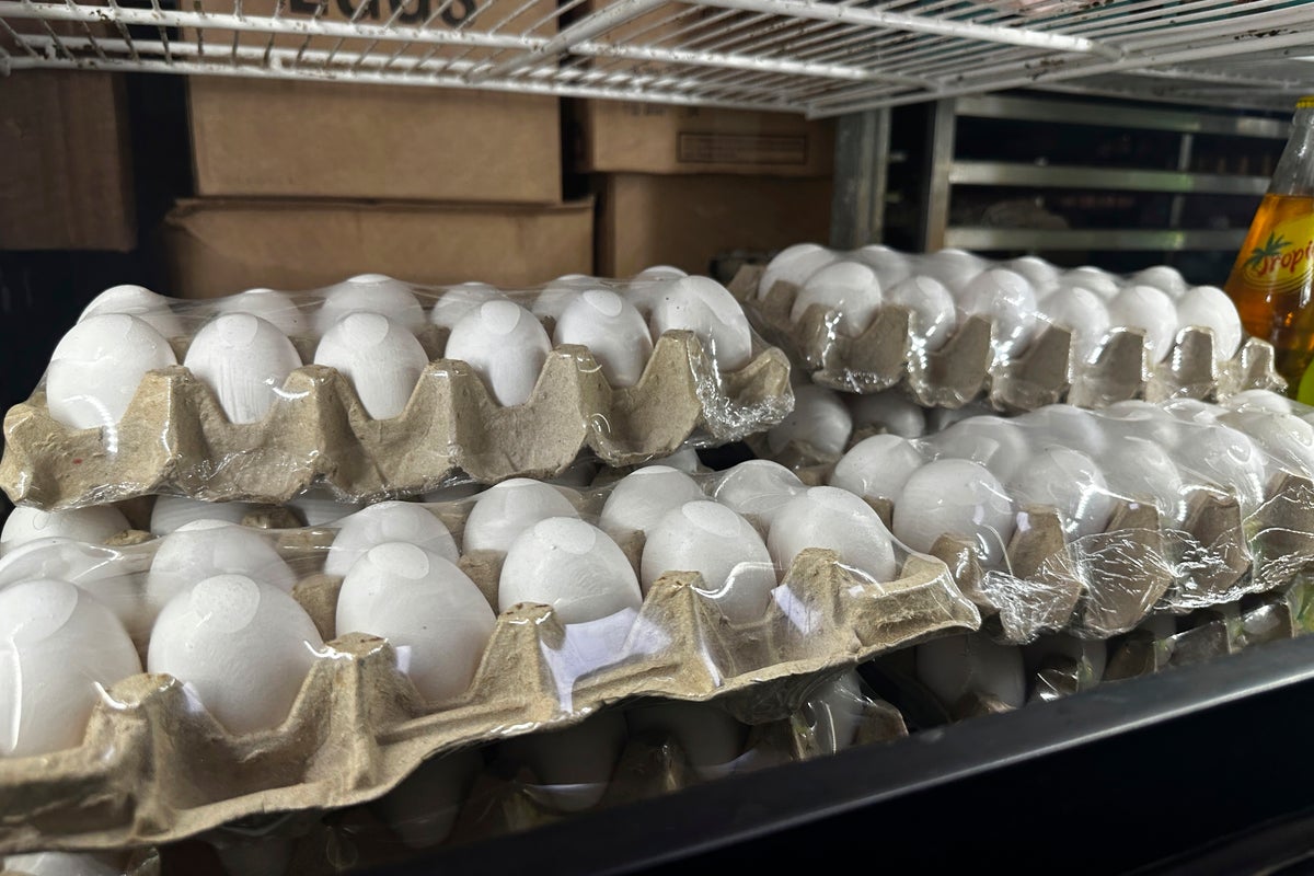 US eggs prices hit a record high of $4.95 and are likely to keep climbing