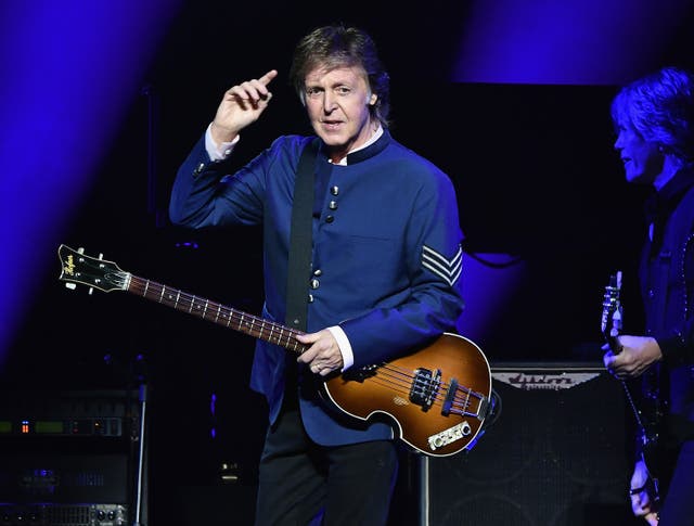 <p>Paul McCartney played a surprise gig at the Bowery Ballroom in New York</p>