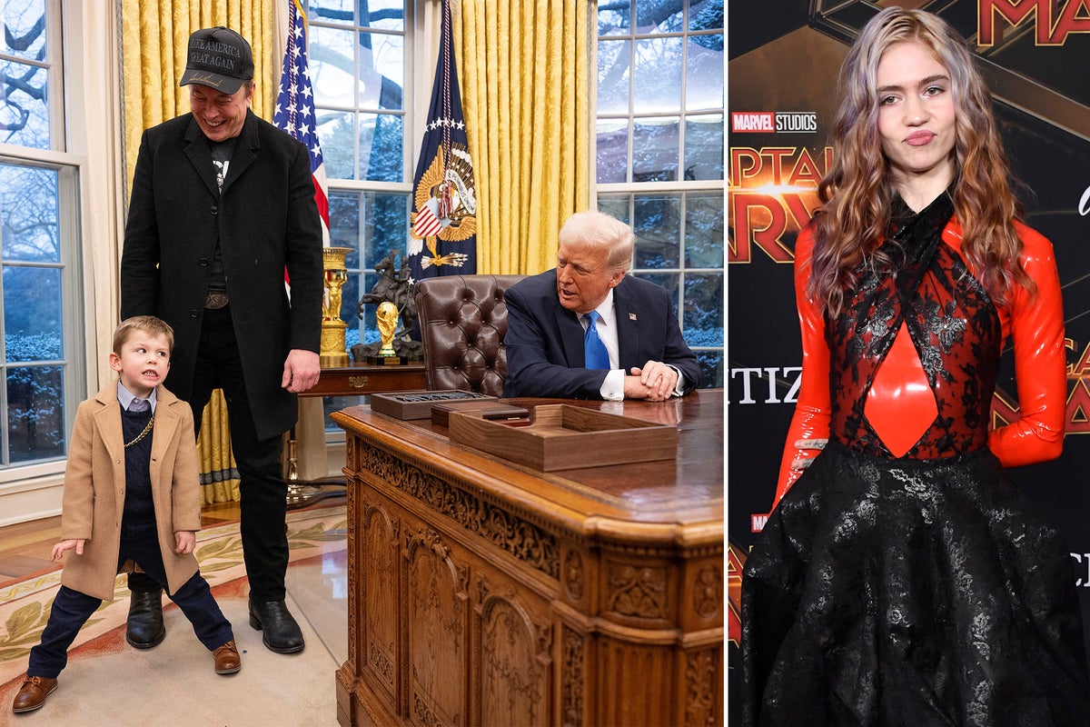 ‘He should not be in public like this’: Grimes reacts after Elon Musk parades their son around Oval Office