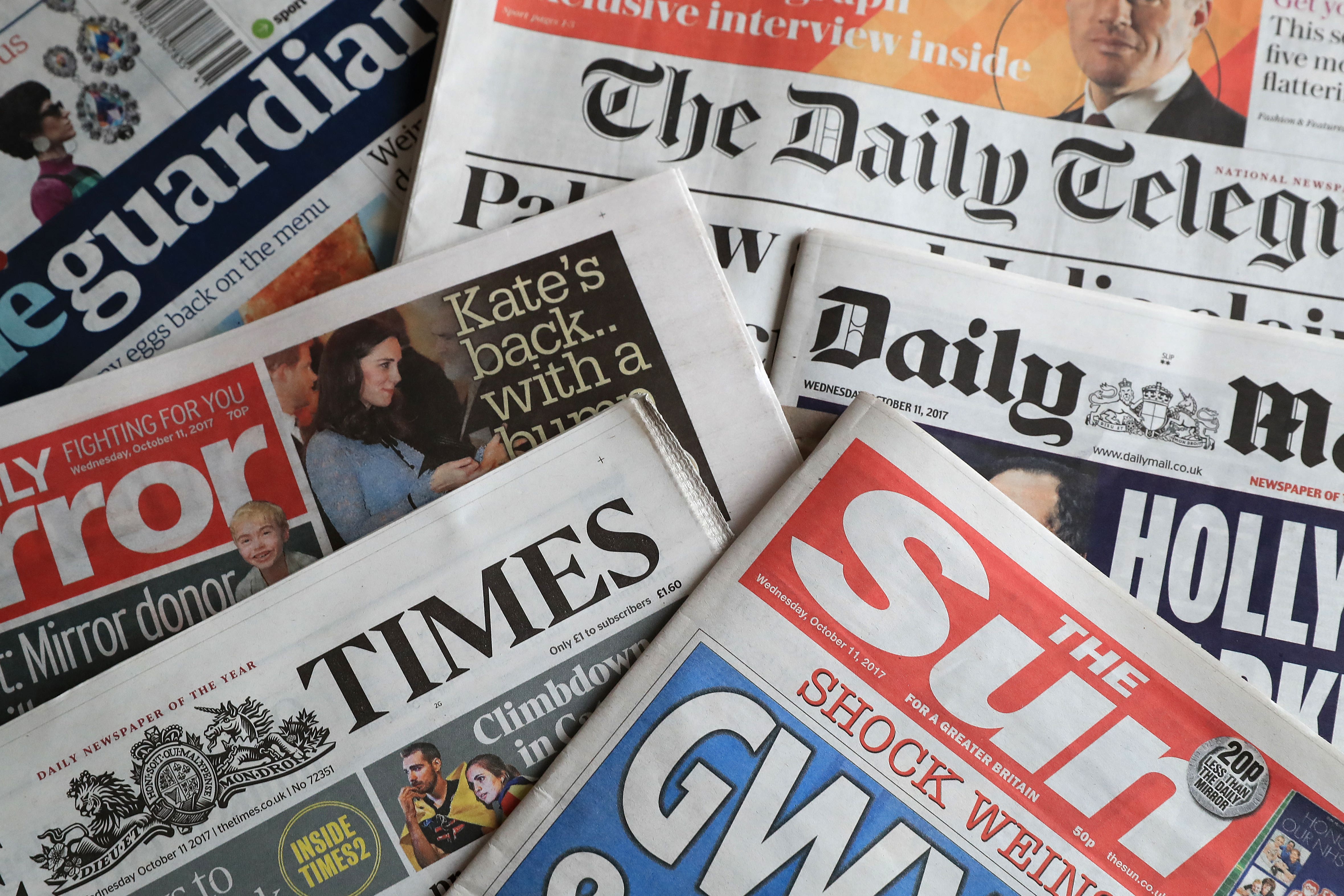 What the papers say – February 13 (PA)