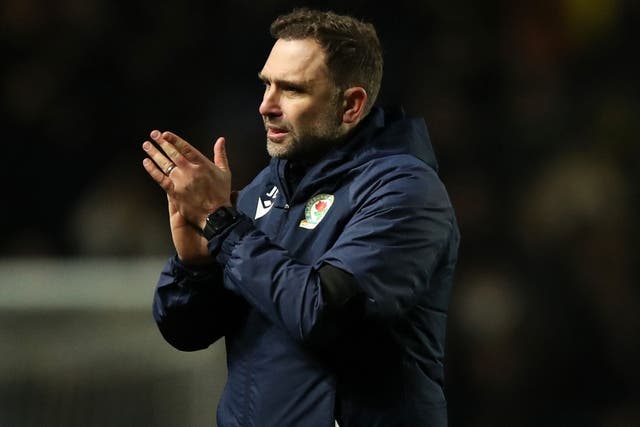 John Eustace has left Blackburn to join Derby (Rhianna Chadwick/PA)