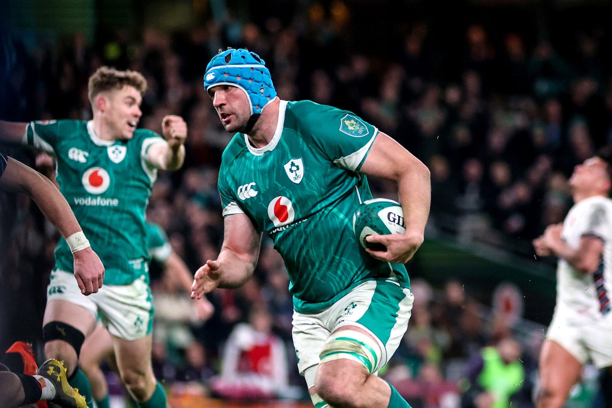 Ireland forward Tadhg Beirne signs two-year contract extension with the IRFU