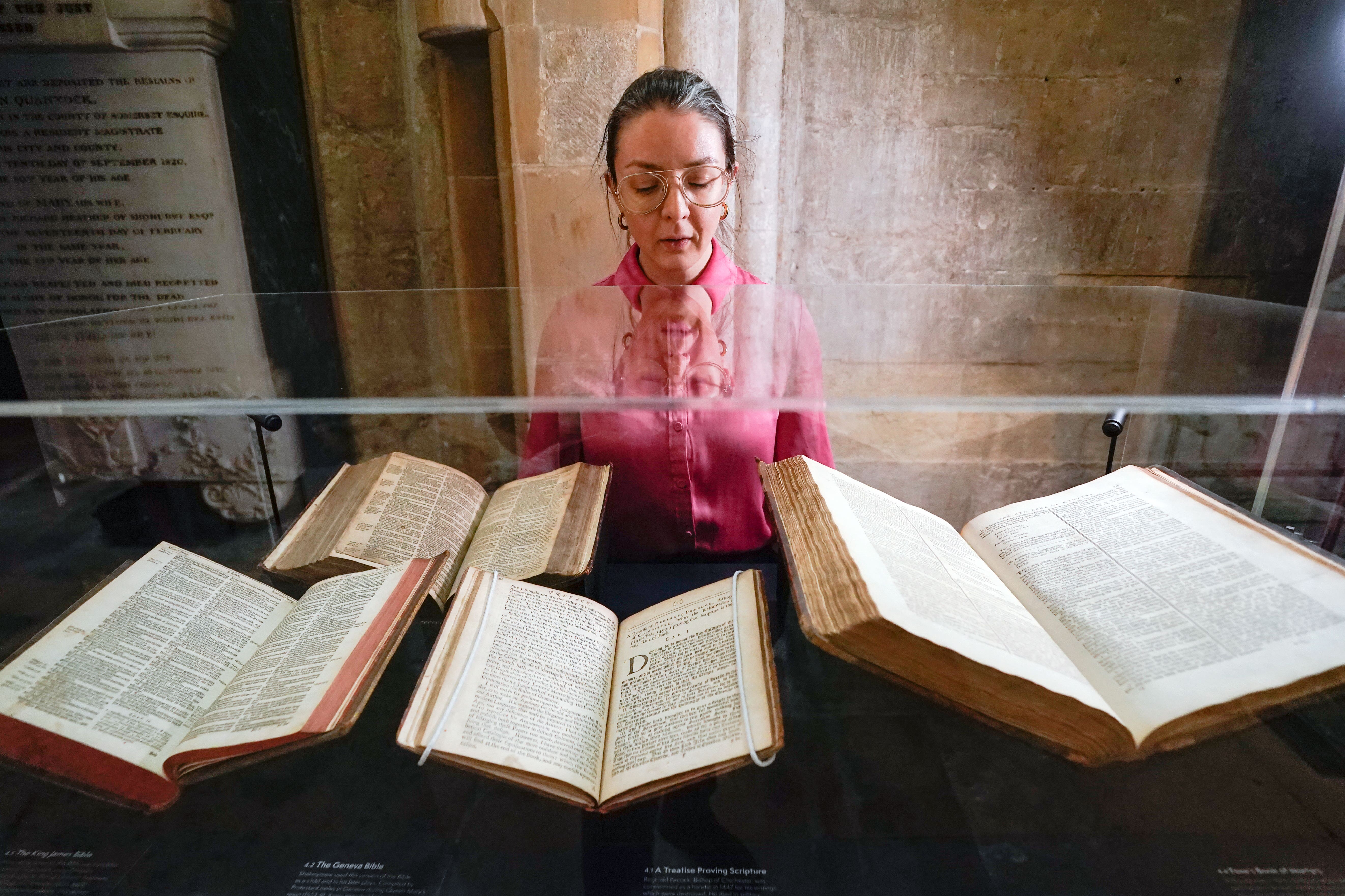 An exhibition opening on February 14 is part of Chichester Cathedral’s 950th anniversary celebrations (Andrew Matthews/PA)